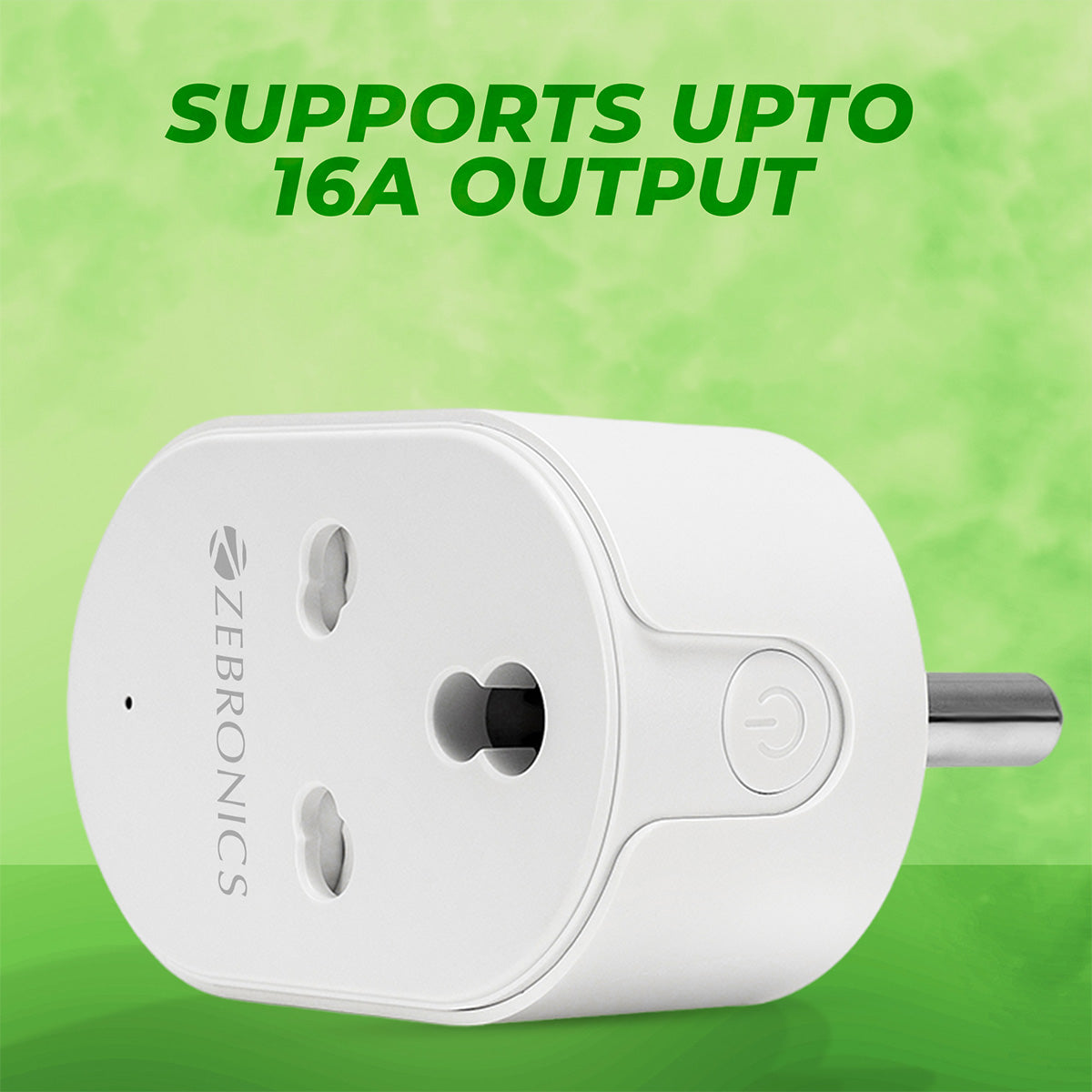 Zeb-SP116 (16A) - Smart WiFI Plug - Zebronics