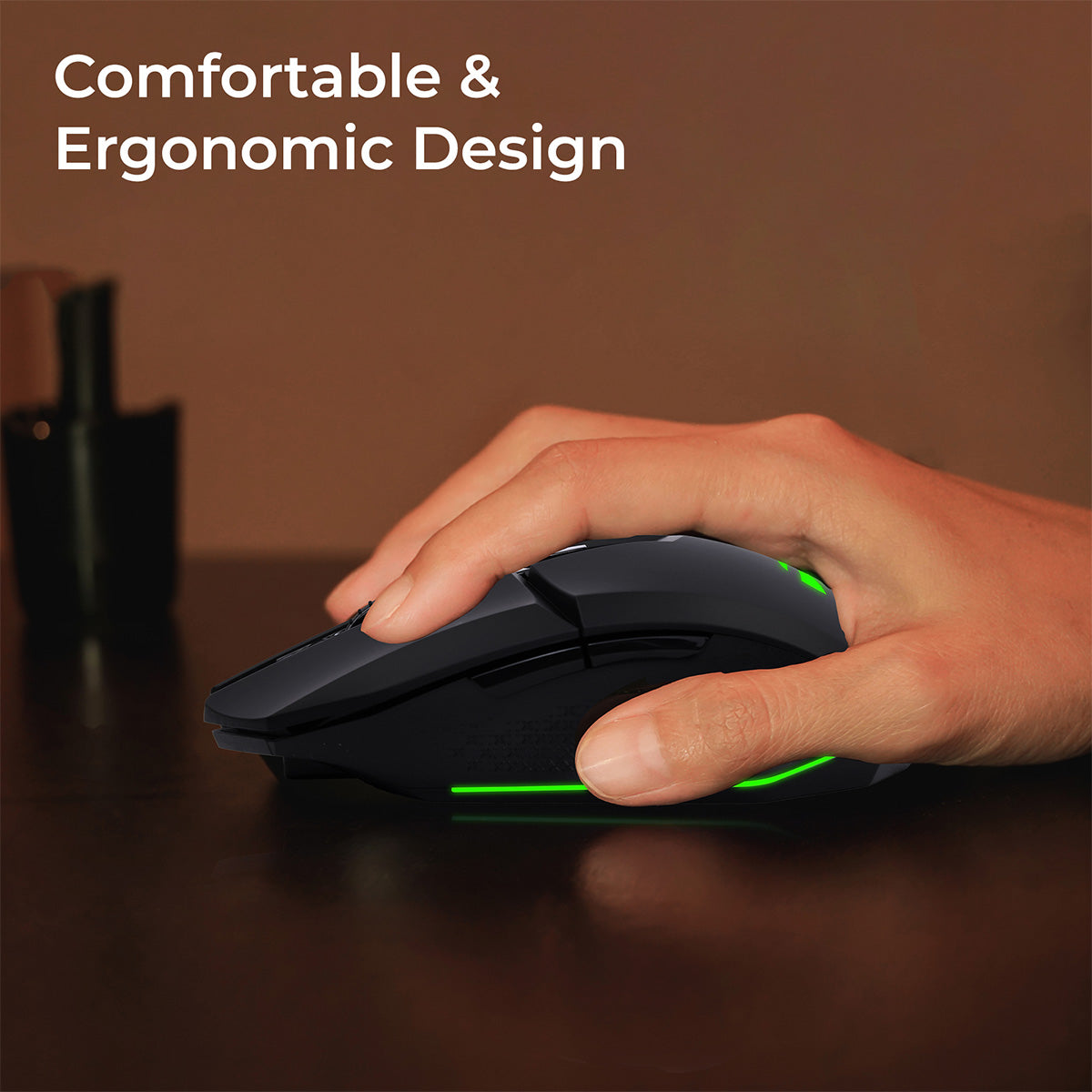 Zeb-Shark Lite - Wireless Gaming Mouse - Zebronics