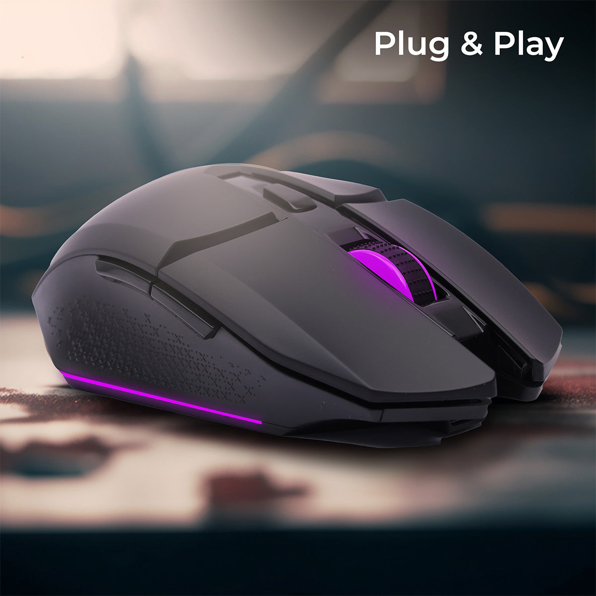 Zeb-Shark Lite - Wireless Gaming Mouse - Zebronics