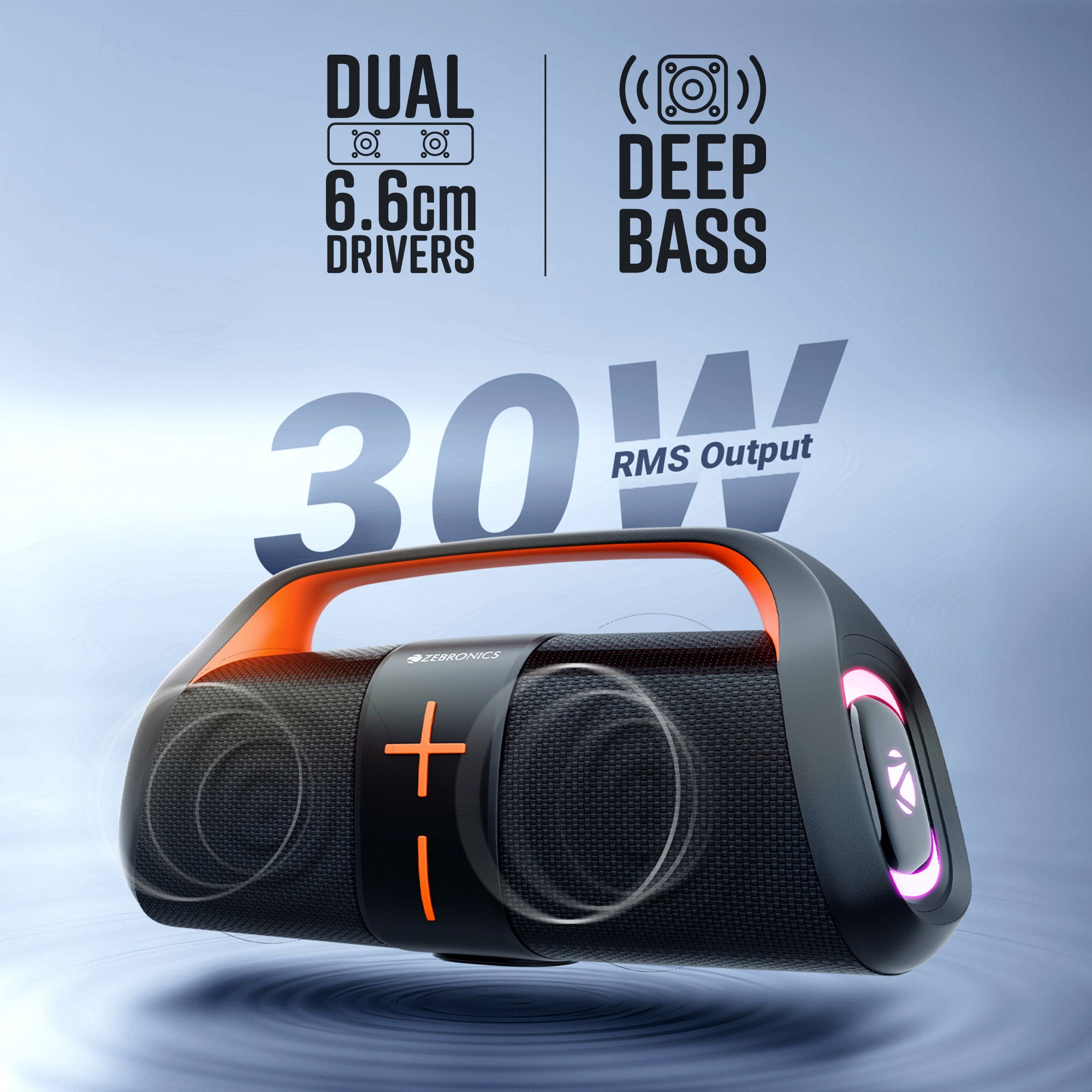 Zebronics - Zeb Sound feast 200 - Wireless Speaker