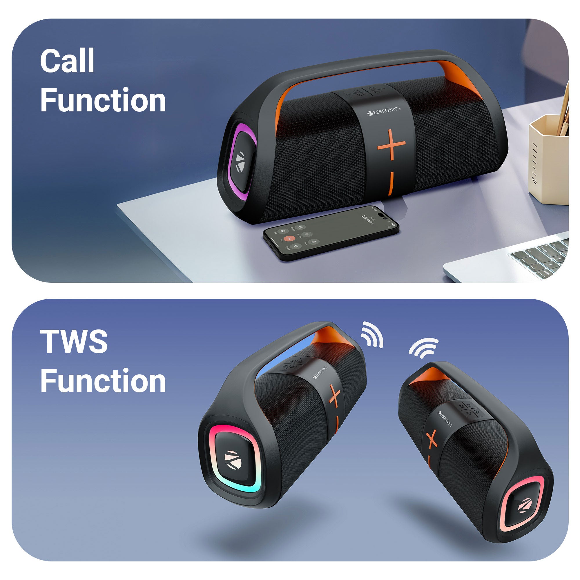 Zebronics - Zeb Sound feast 200 - Wireless Speaker