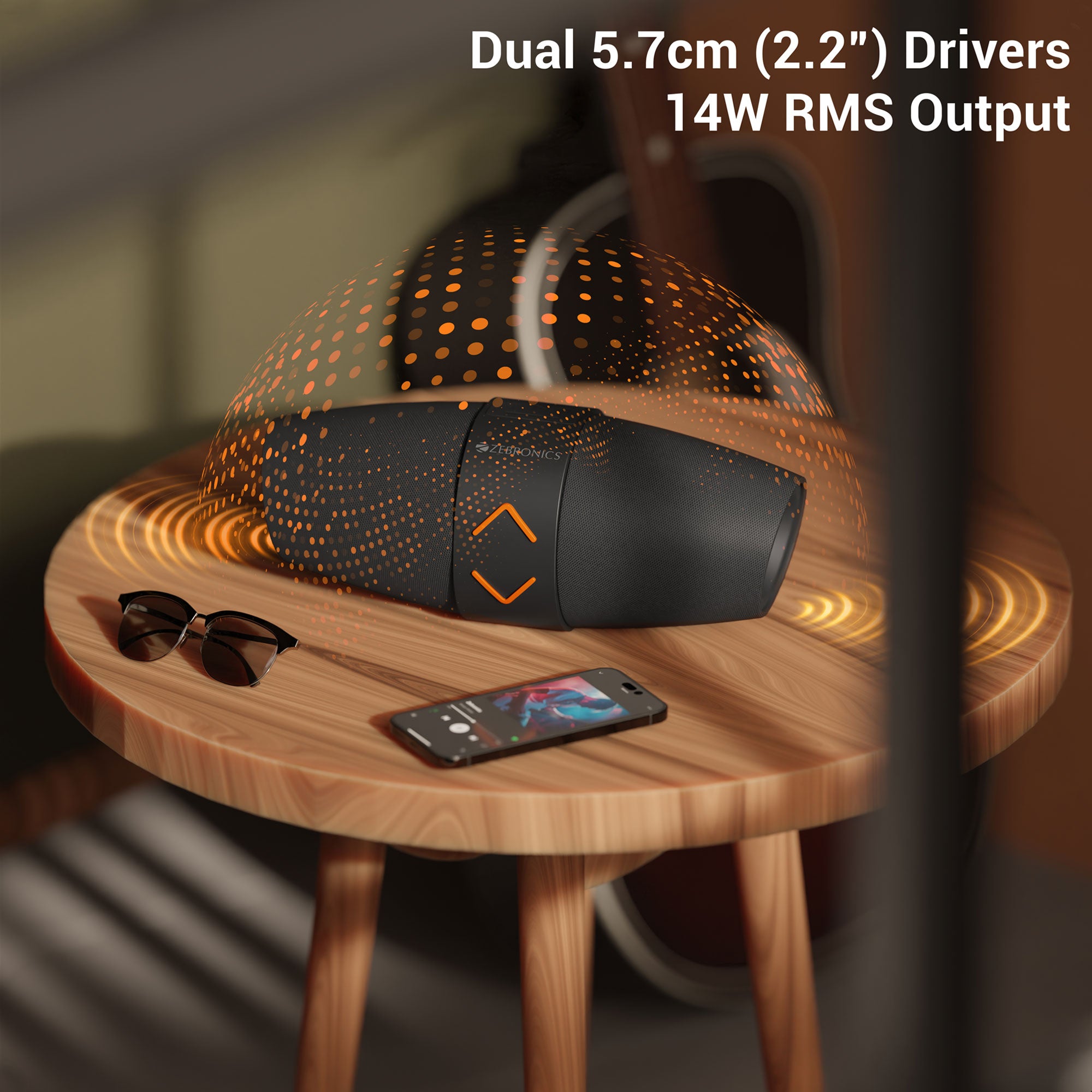 Zebronics Soundfeast 55 Wireless Speaker
