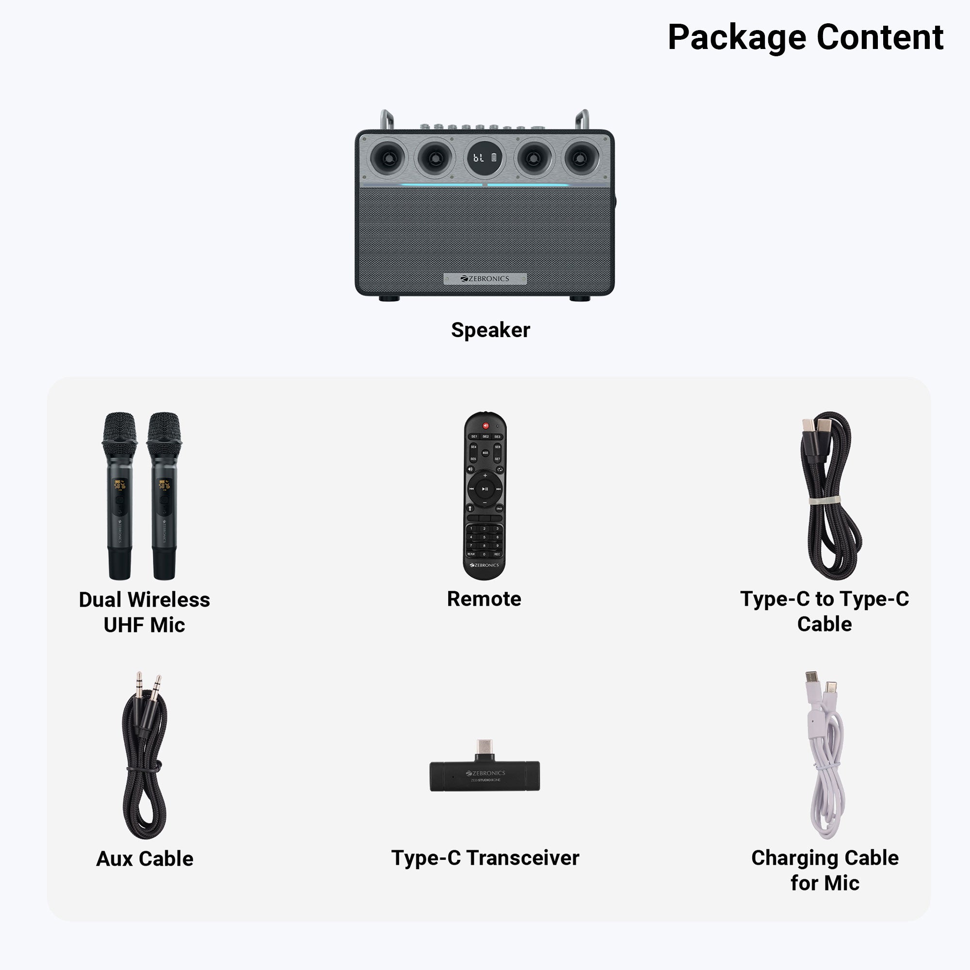 Zebronics - Zeb Studio X One - Wireless speaker