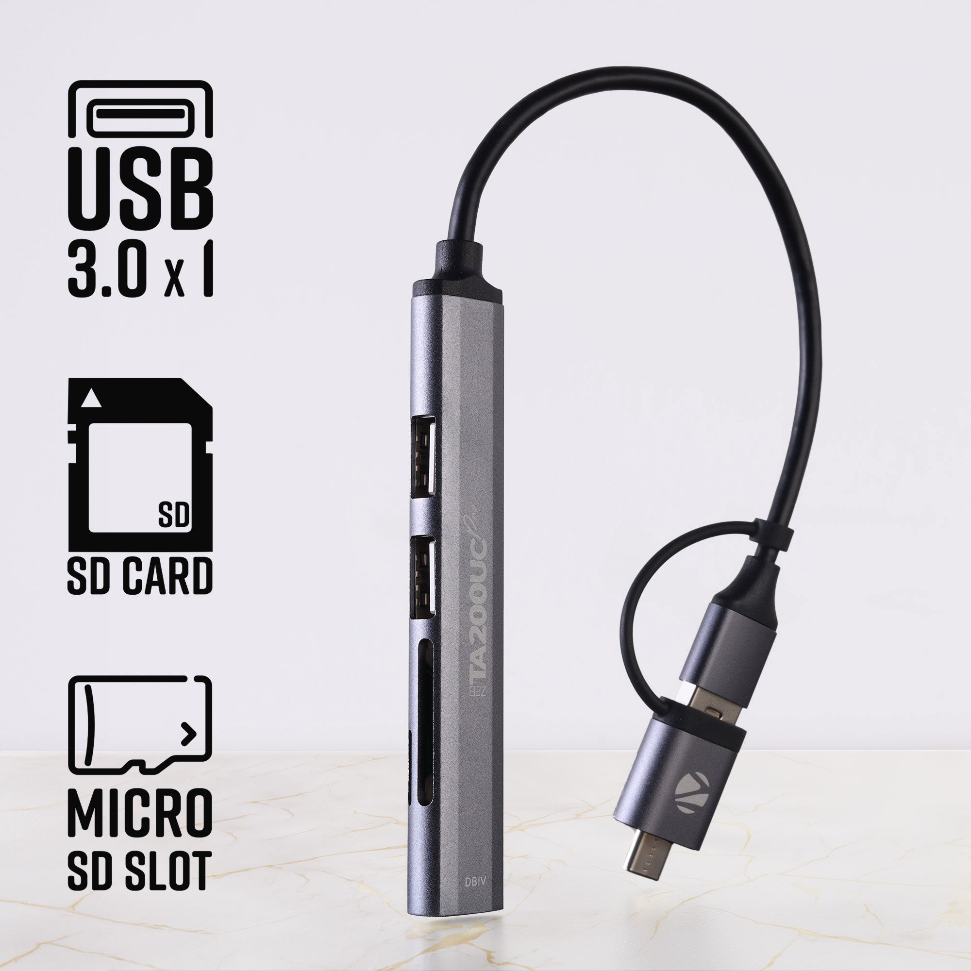 ZEB-TA200UC Pro - Type C Multiport Hub - Zebronics