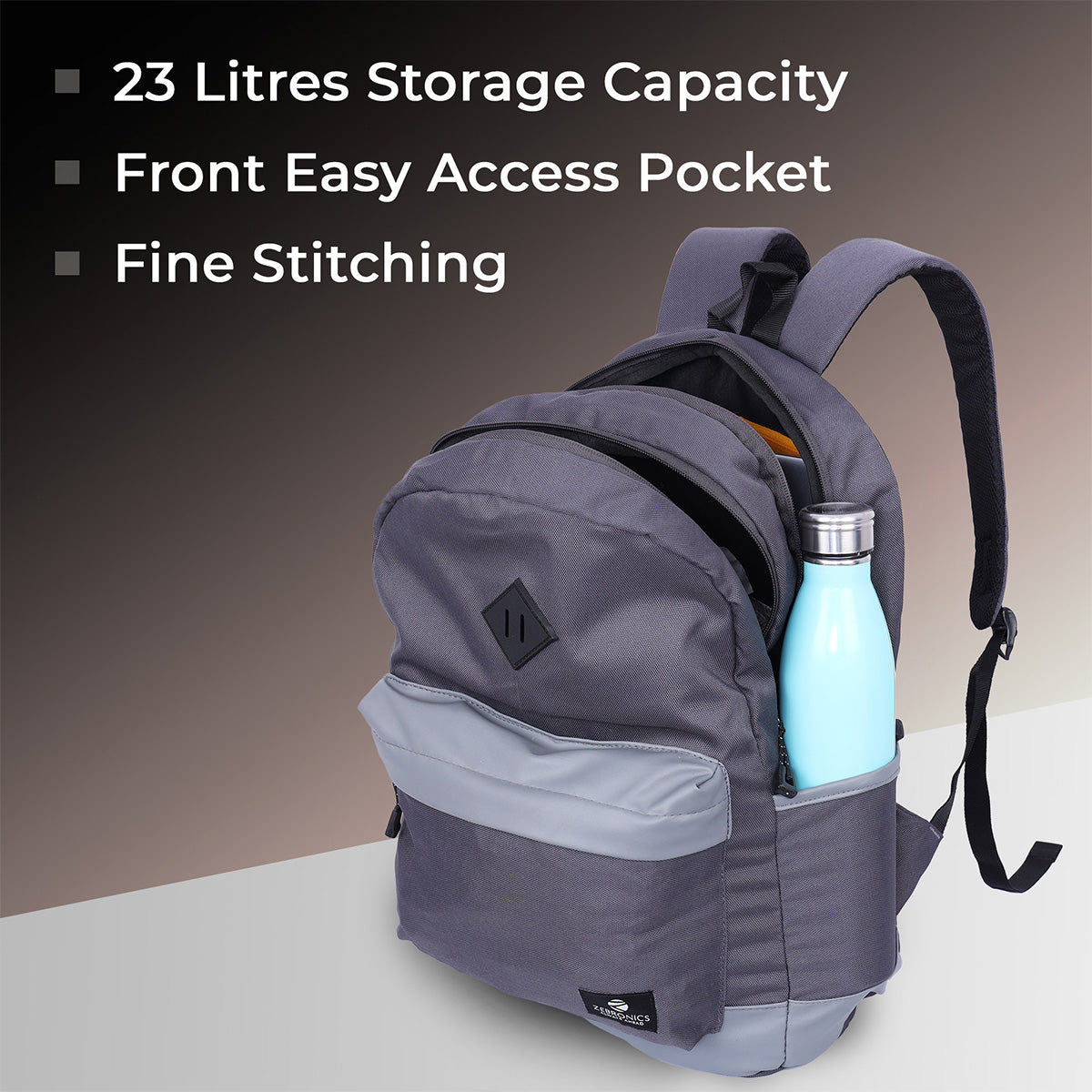 Zeb-Techshield A3 - Backpack - Zebronics