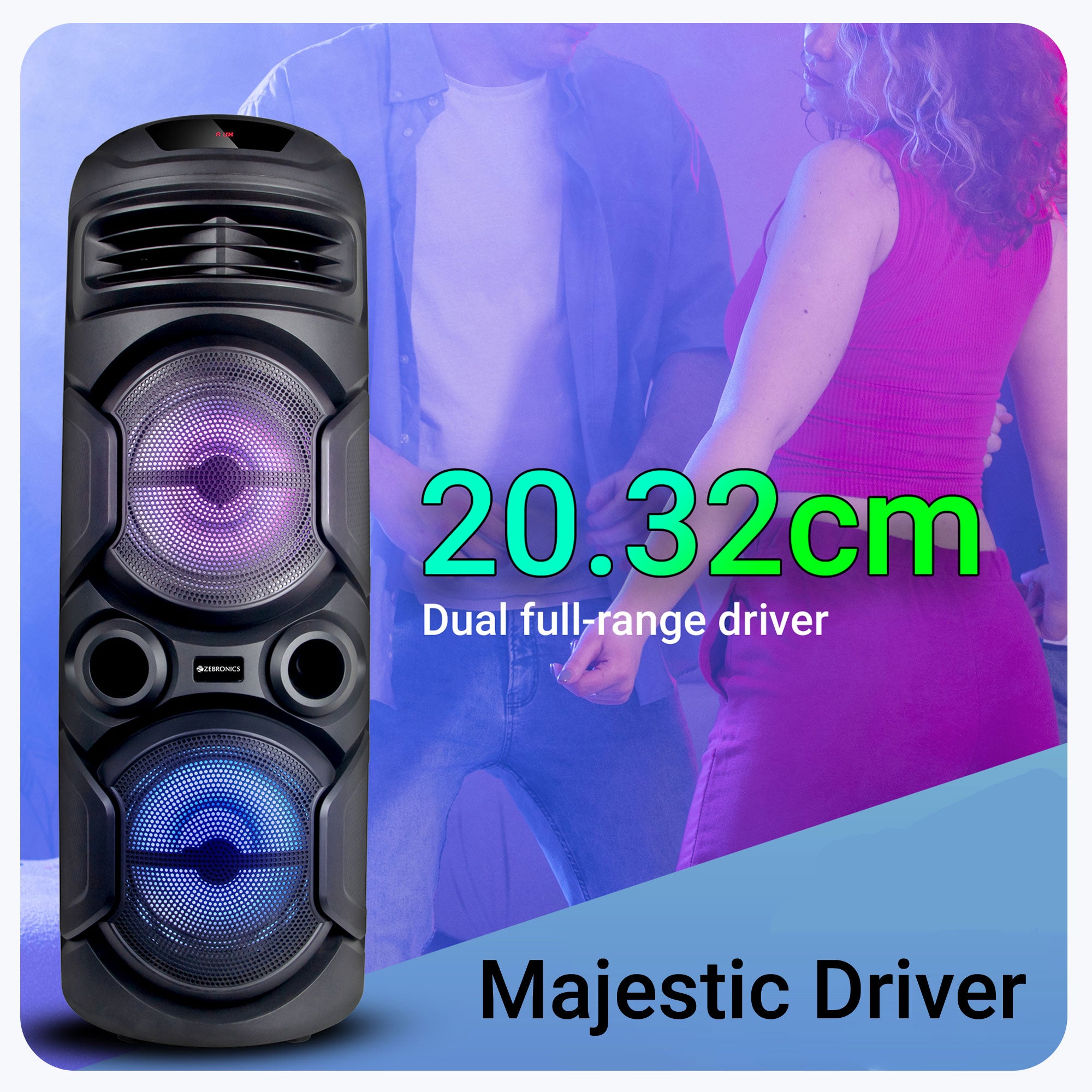 Zeb-Thump-222 - Trolley Speaker - Zebronics