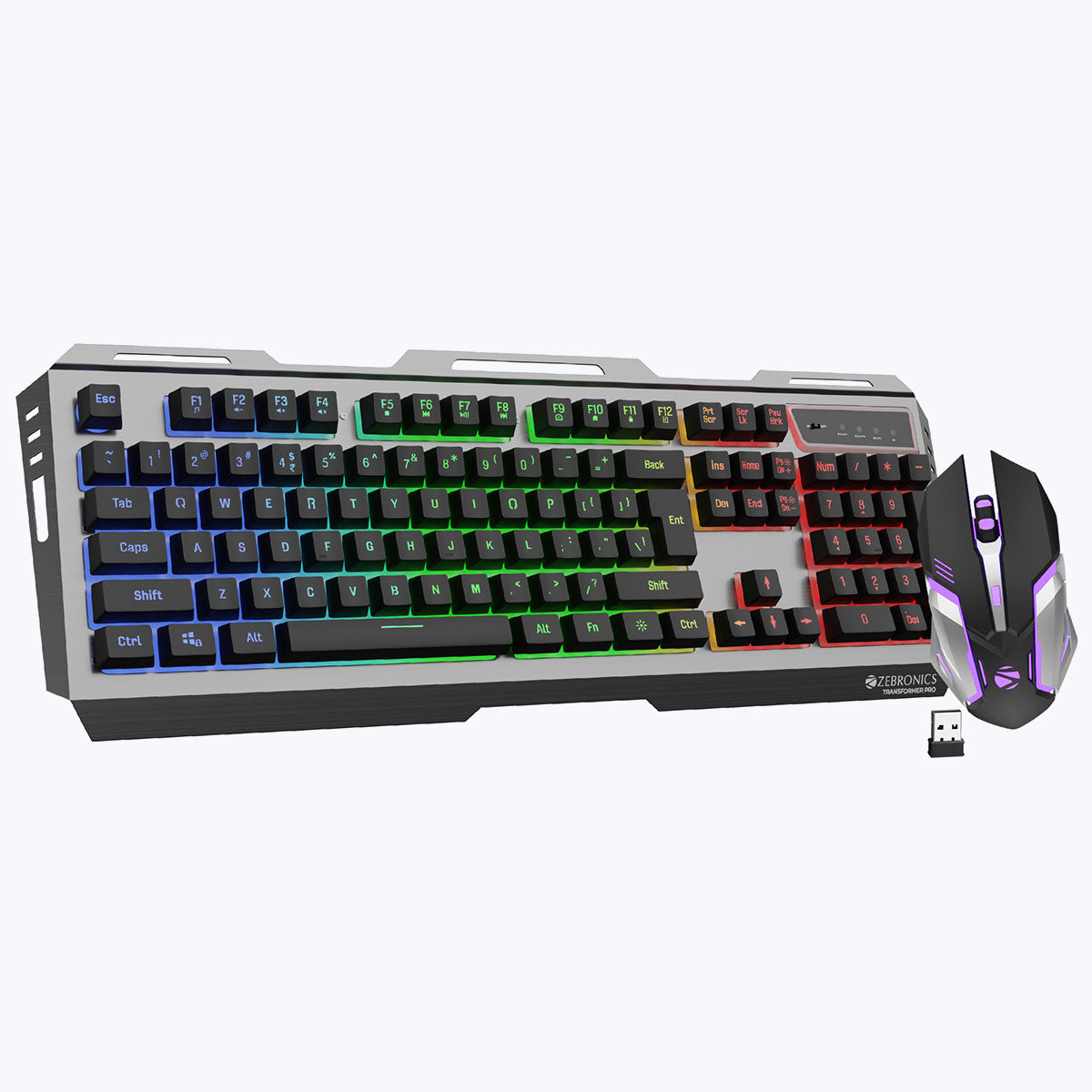 Zeb-Transformer Pro - Keyboard and Mouse Combo - Zebronics