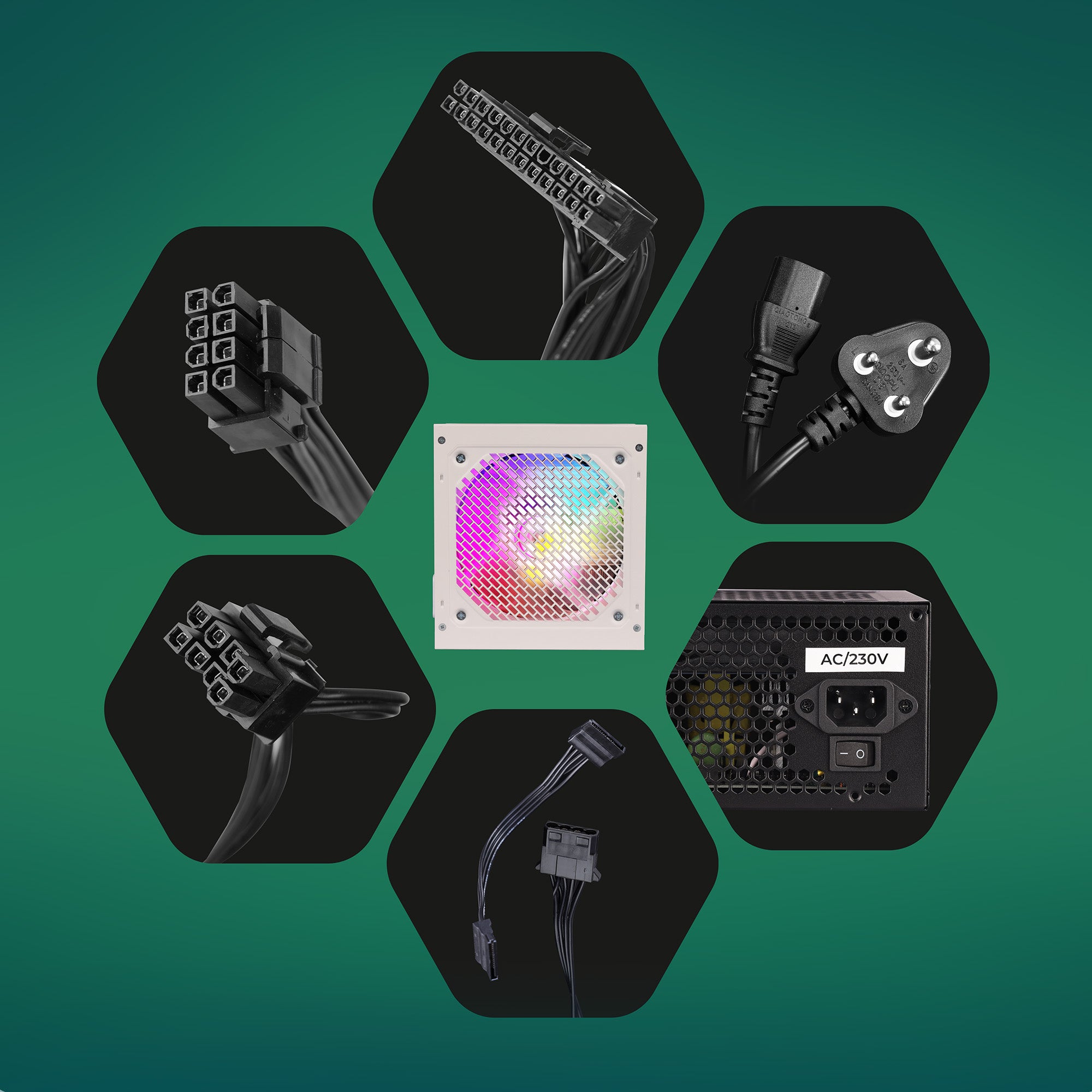 Zebronics -Zeb VS550Z - Premium Gaming Power Supply