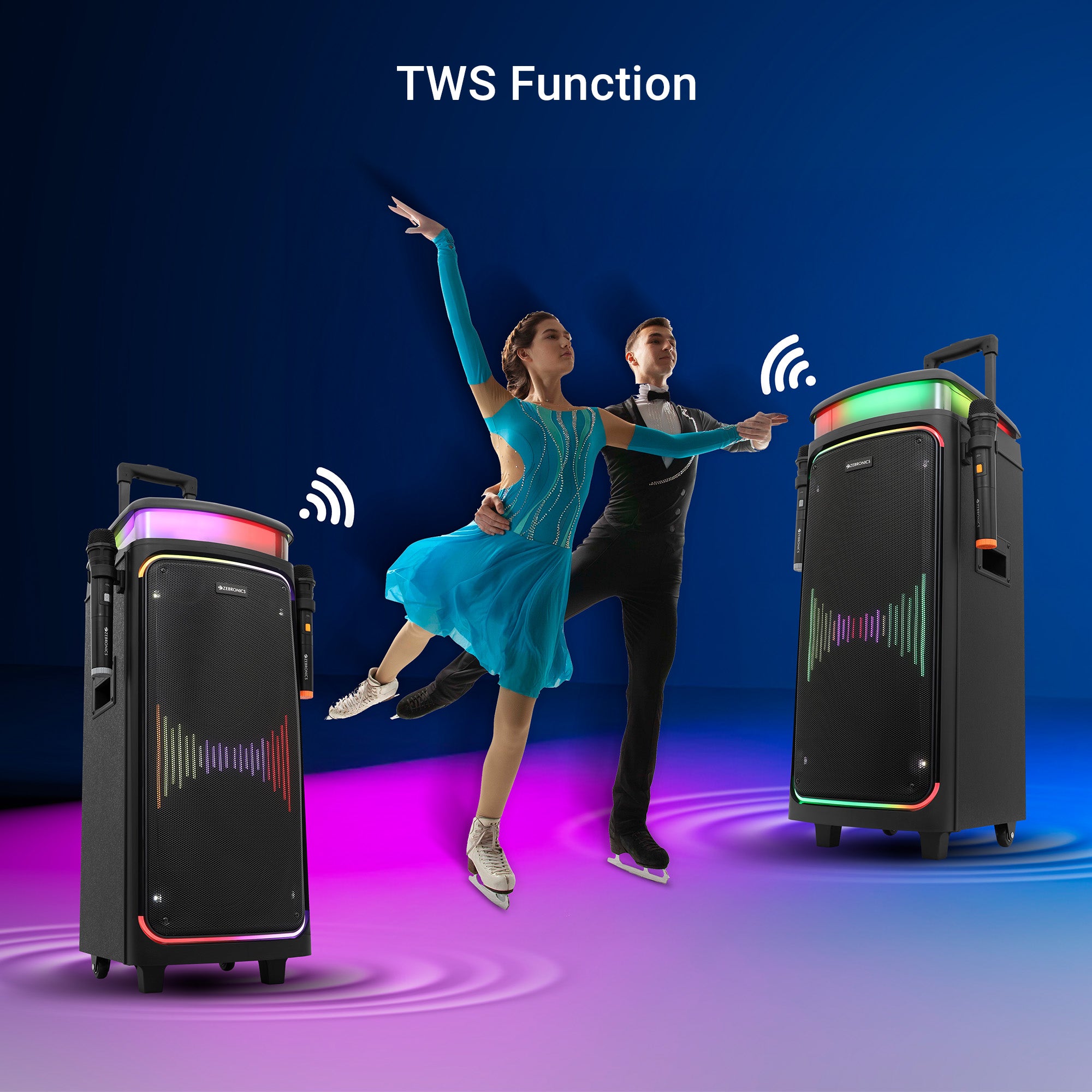 Zebronics - Zeb vigor plus - Trolley Speaker