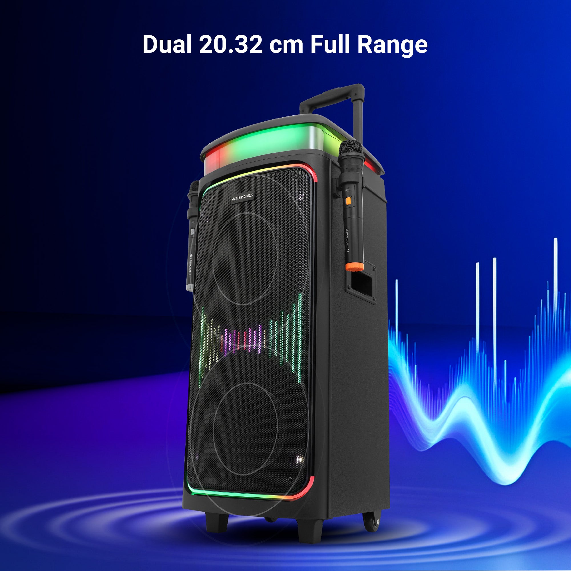 Zebronics - Zeb vigor plus - Trolley Speaker