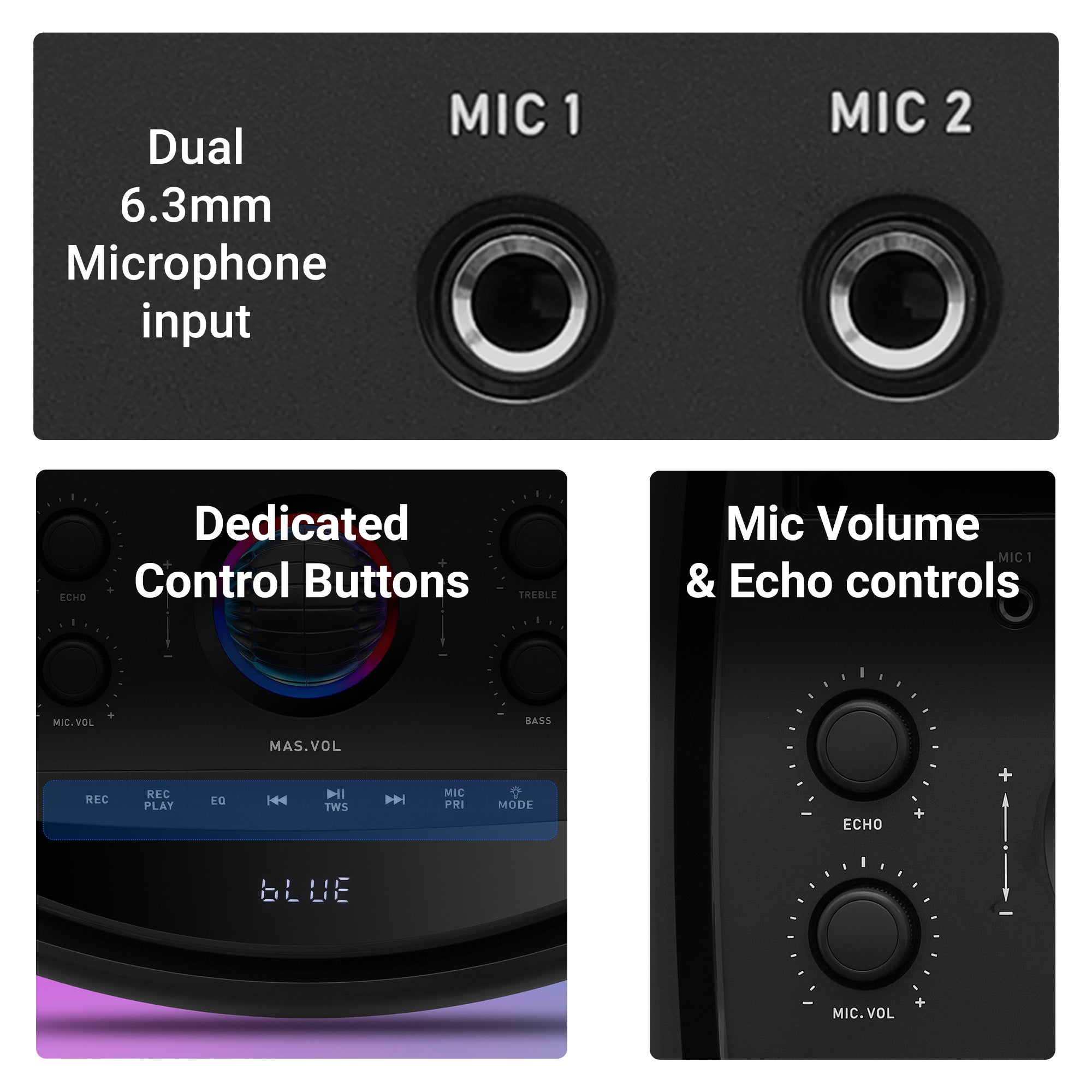 Zebronics - Zeb vigor plus - Trolley Speaker