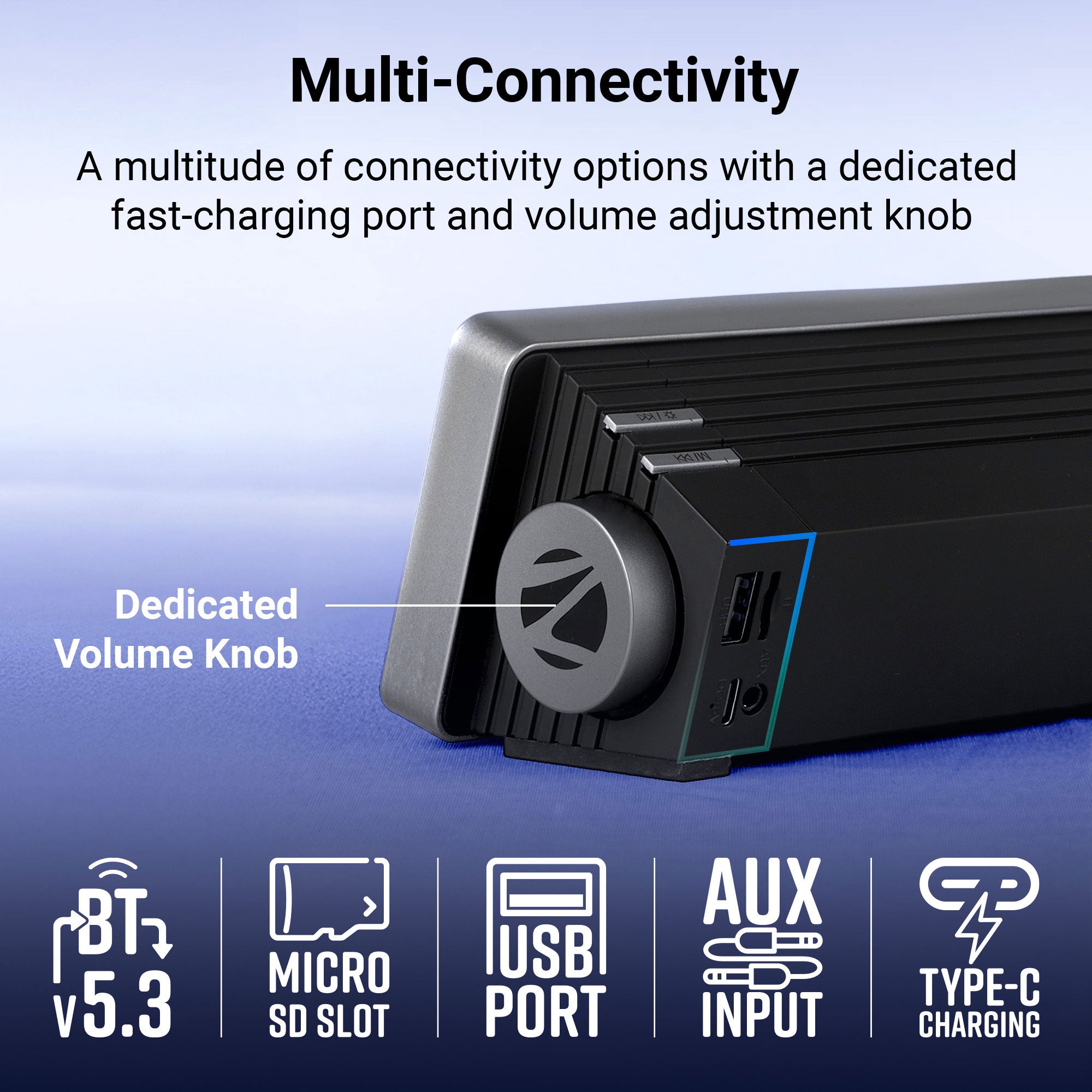 Zebronics - Zeb Vita 102 - Wireless Speaker - Multiconnectivity