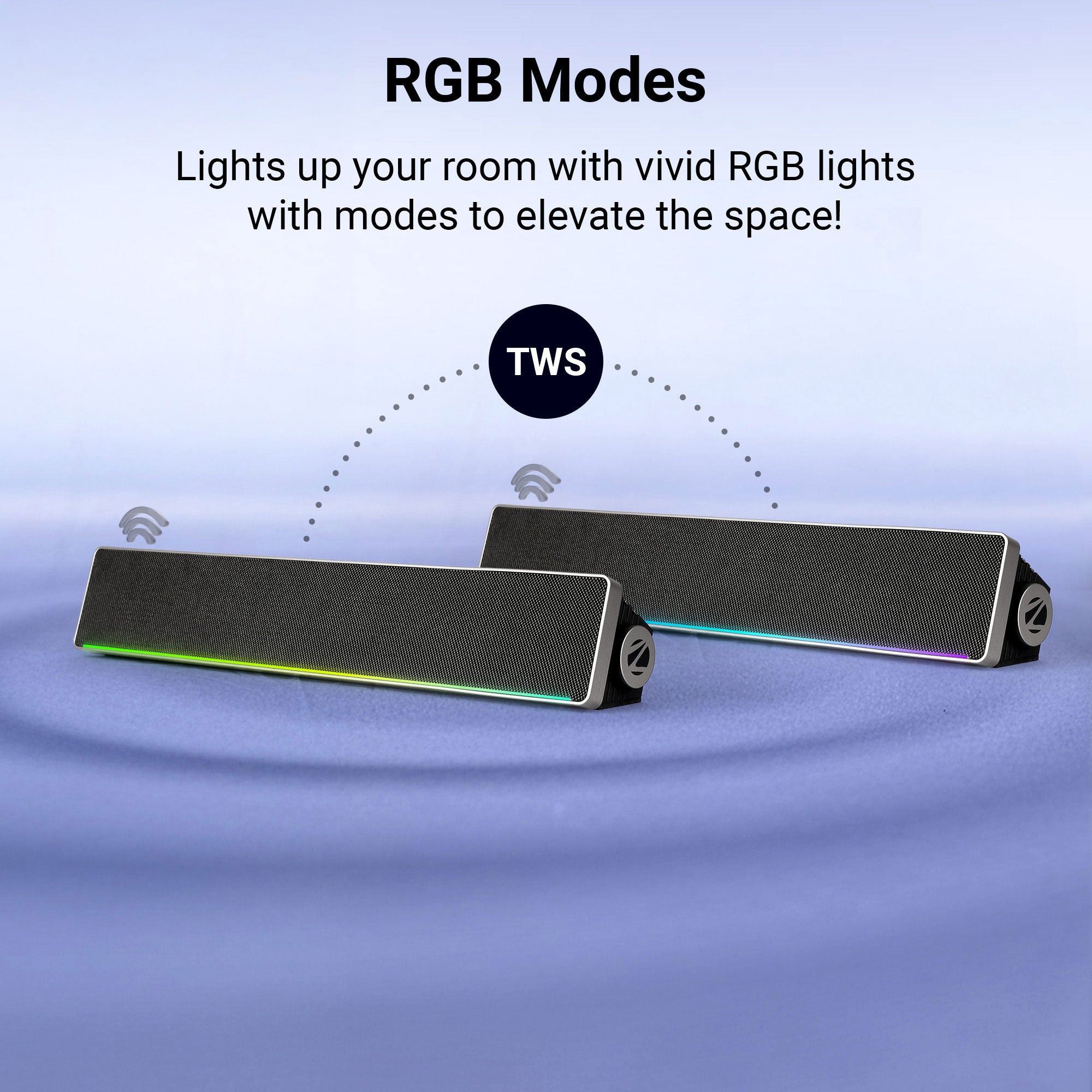 Zebronics - Zeb Vita 102 - Wireless Speaker - RGB modes