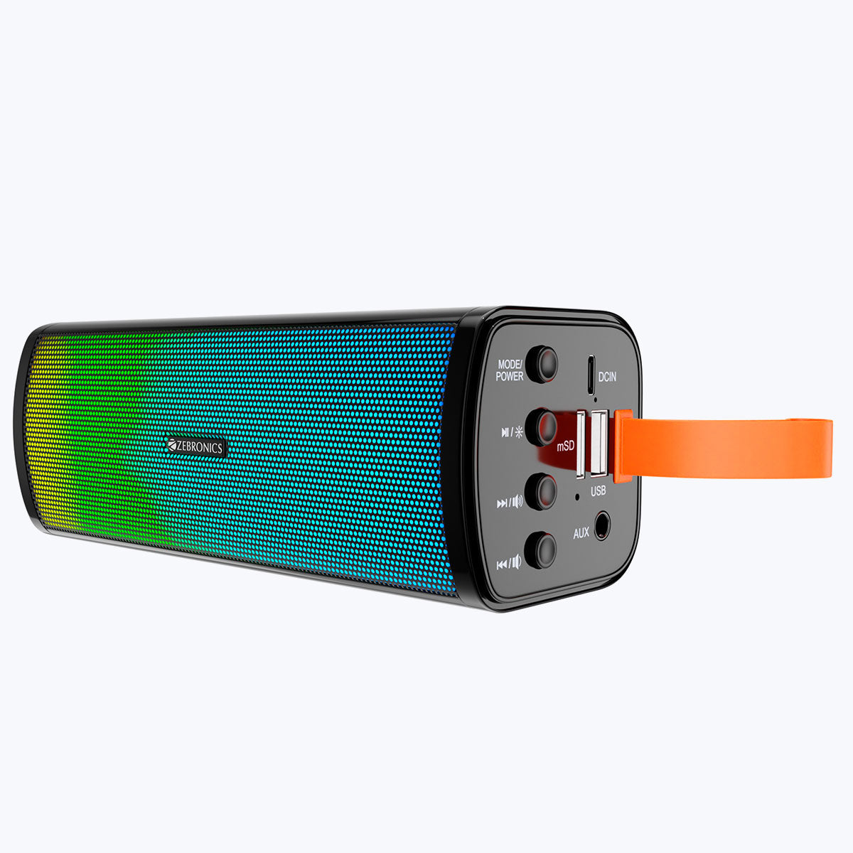 Zeb-Vita (RGB) - Wireless Speakers - Zebronics - RGB LED lights and input ports
