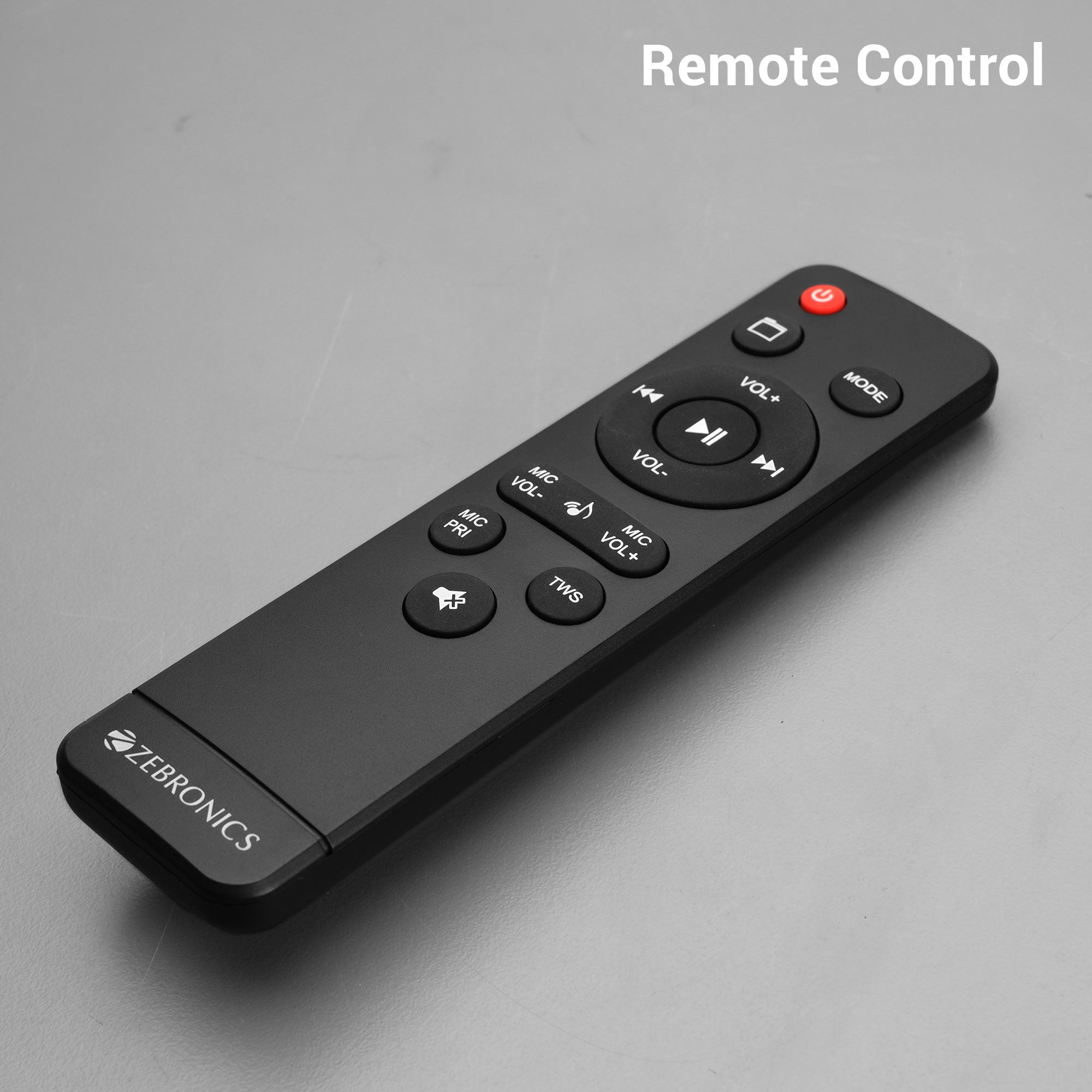 Zeb-Vox Pro - DJ Speaker - Zebronics - remote view