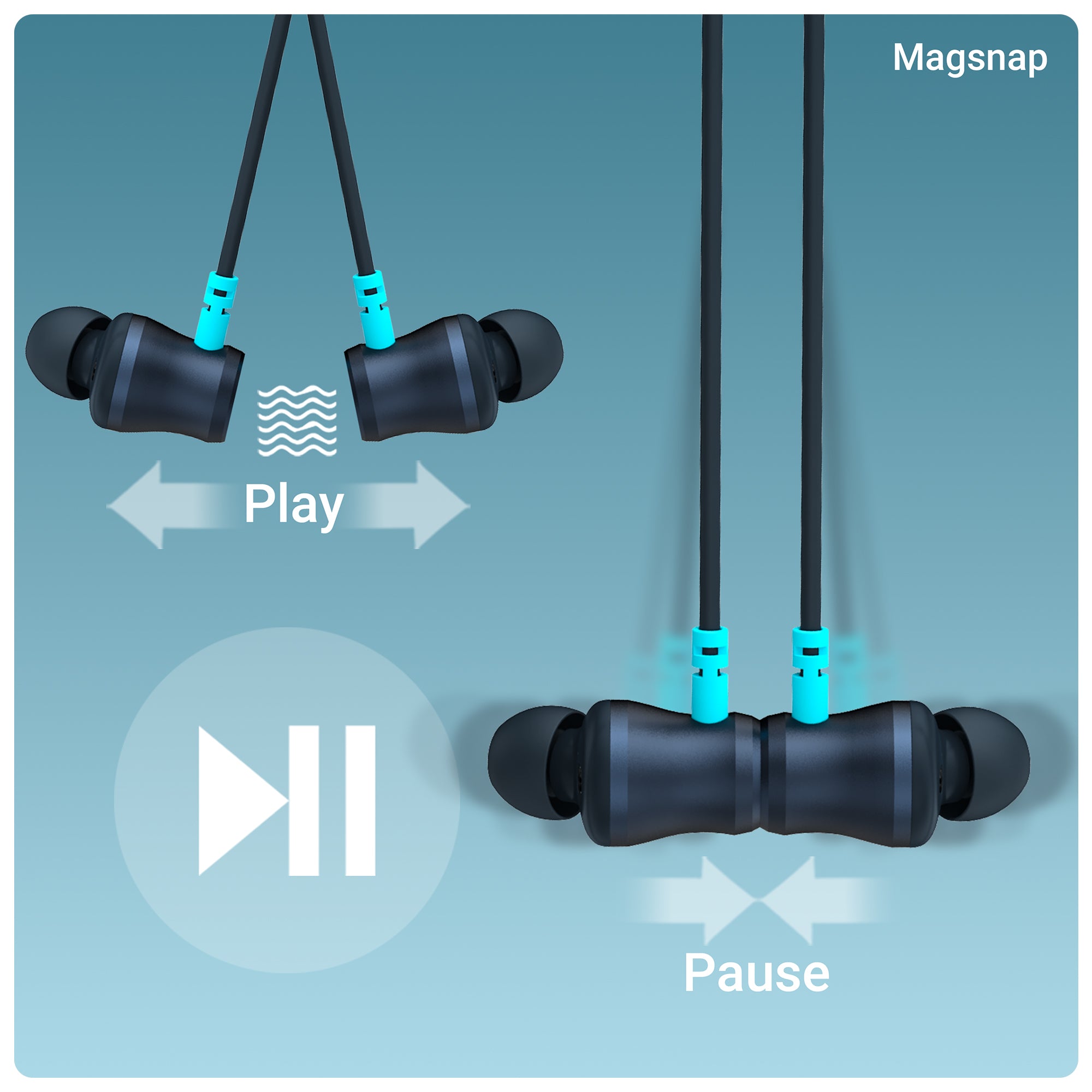 Zebronics - Zeb Yoga 111 - Wireless Neckband Earphone