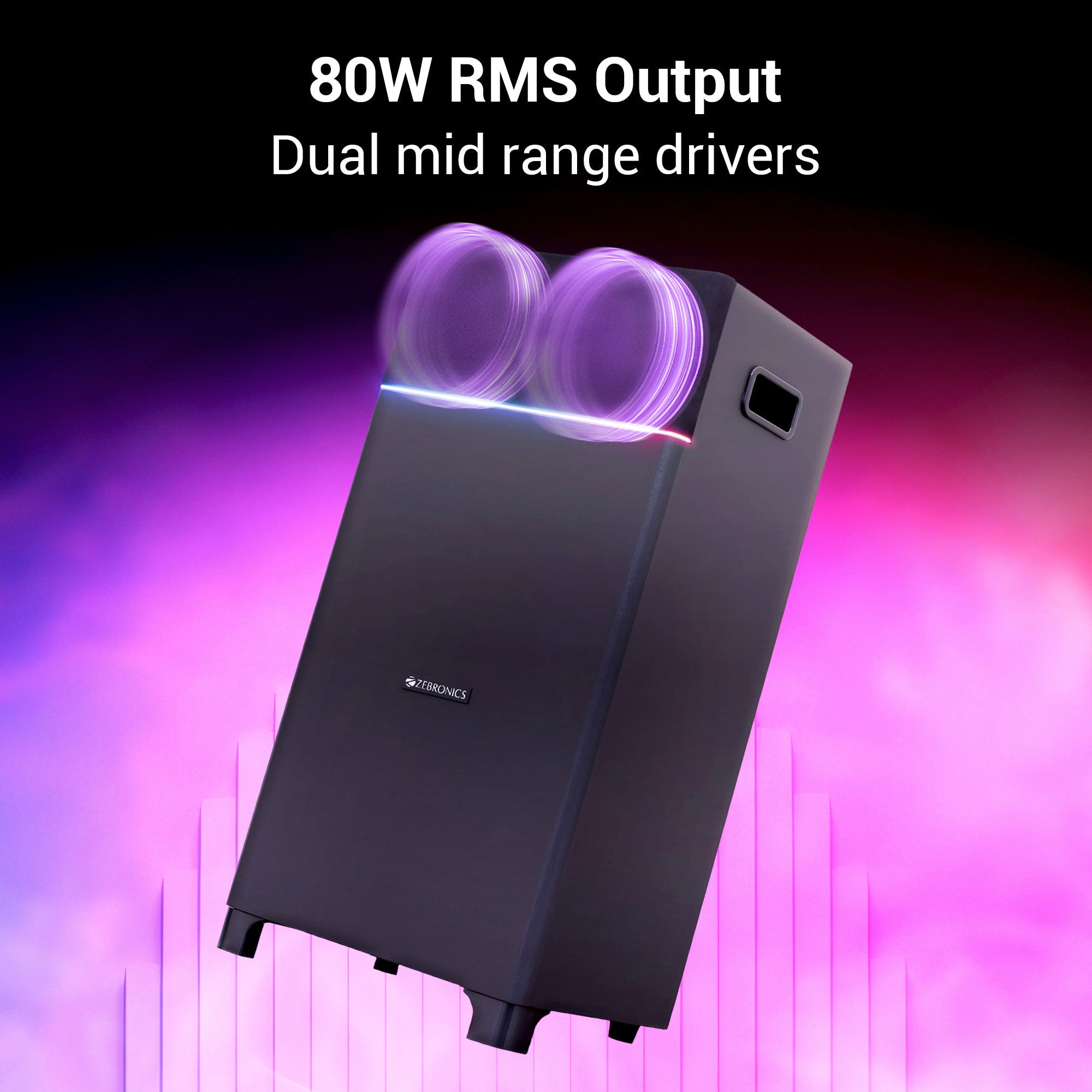 Zeb-Beast 501 - Tower Speaker - Zebronics