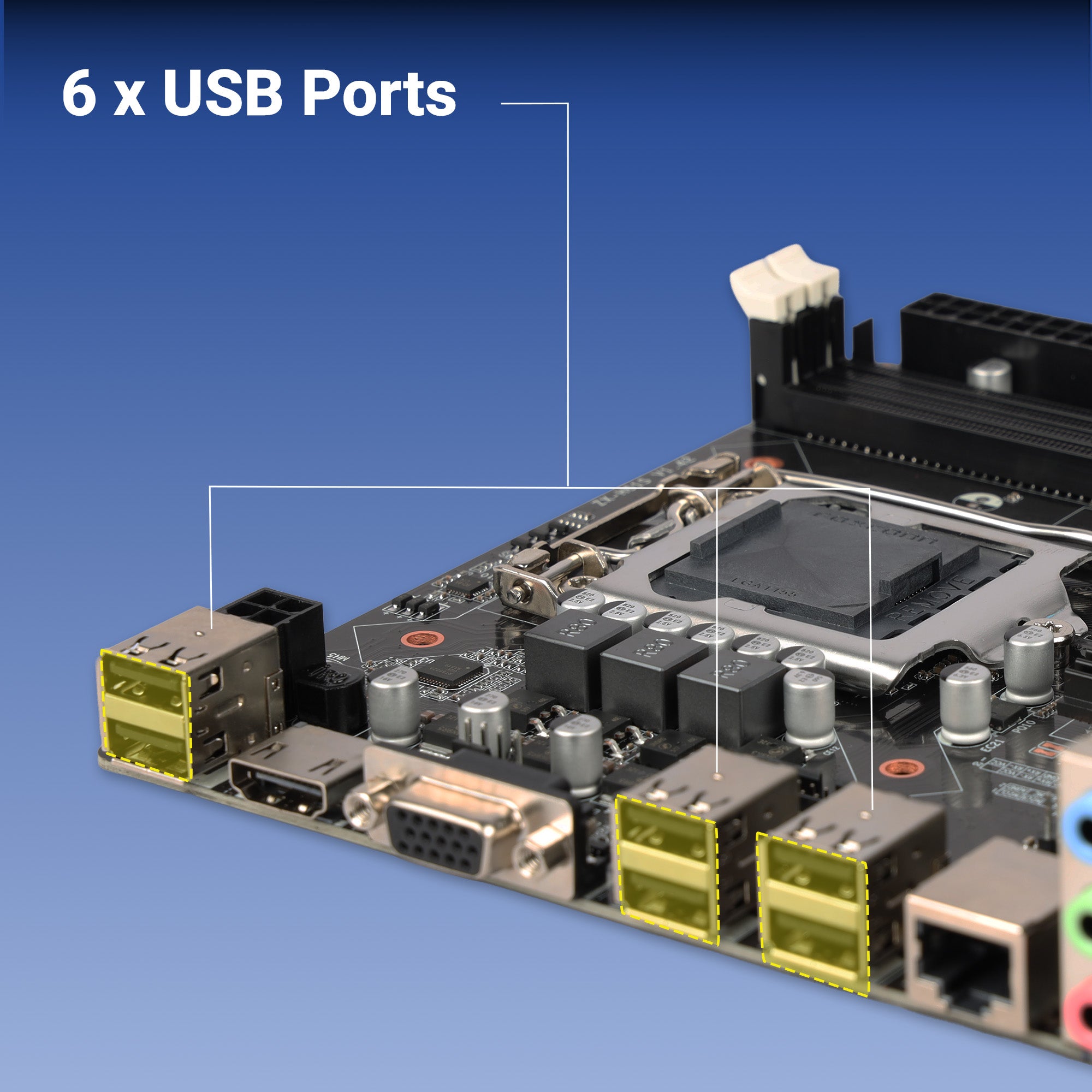 Zeb H61SM2 - LGA 1155 SOCKET