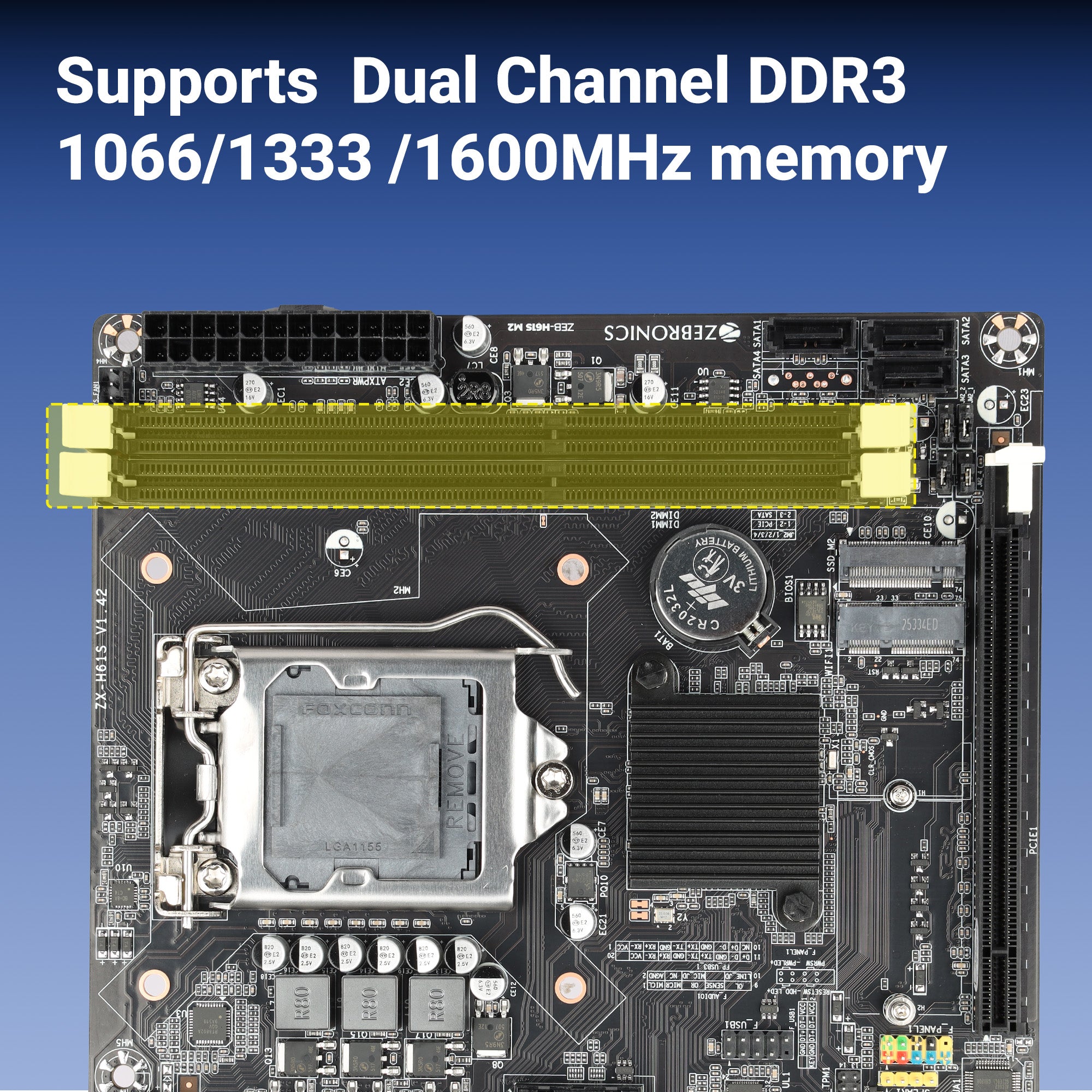 Zeb H61SM2 - LGA 1155 SOCKET