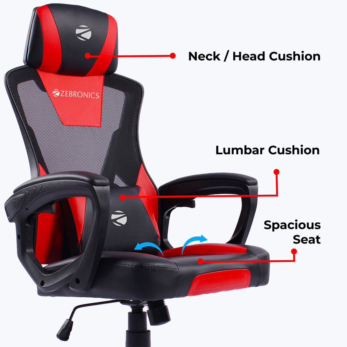 Zebronics - Zeb GC 1400 - Gaming Chair