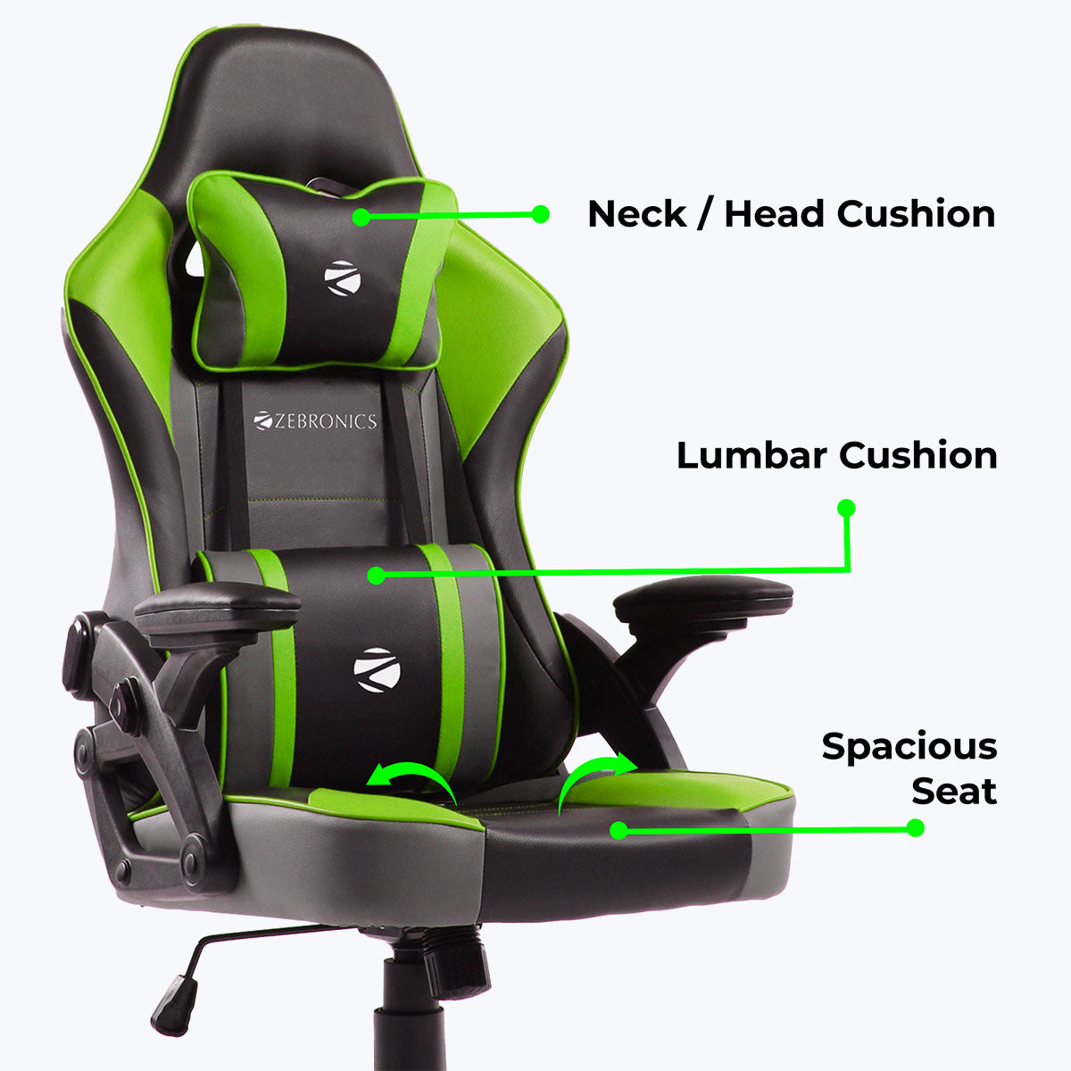 Zebronics - Zeb GC 1600 - Gaming Chair