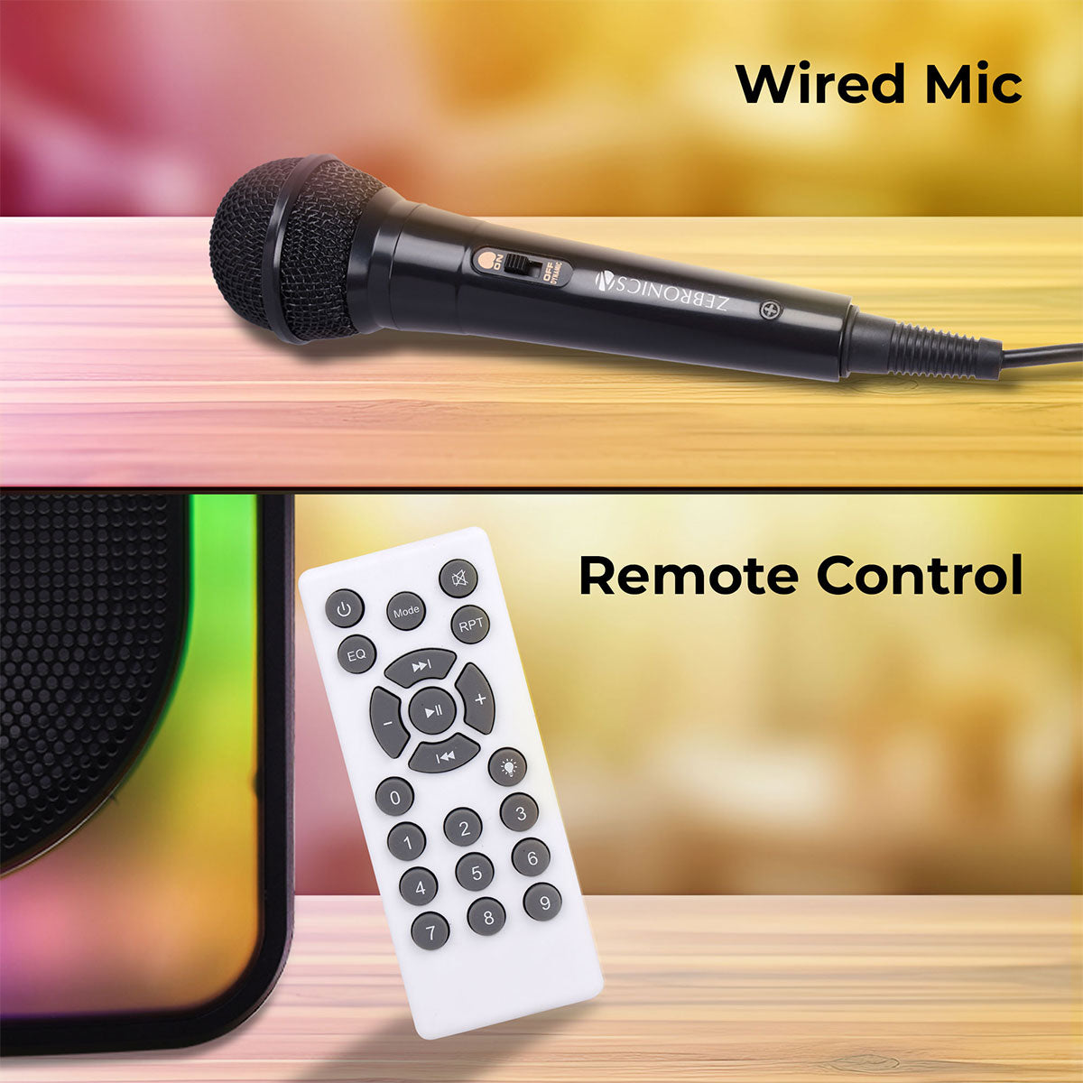 Zeb-Thump 450 - Portable Speaker - Zebronics