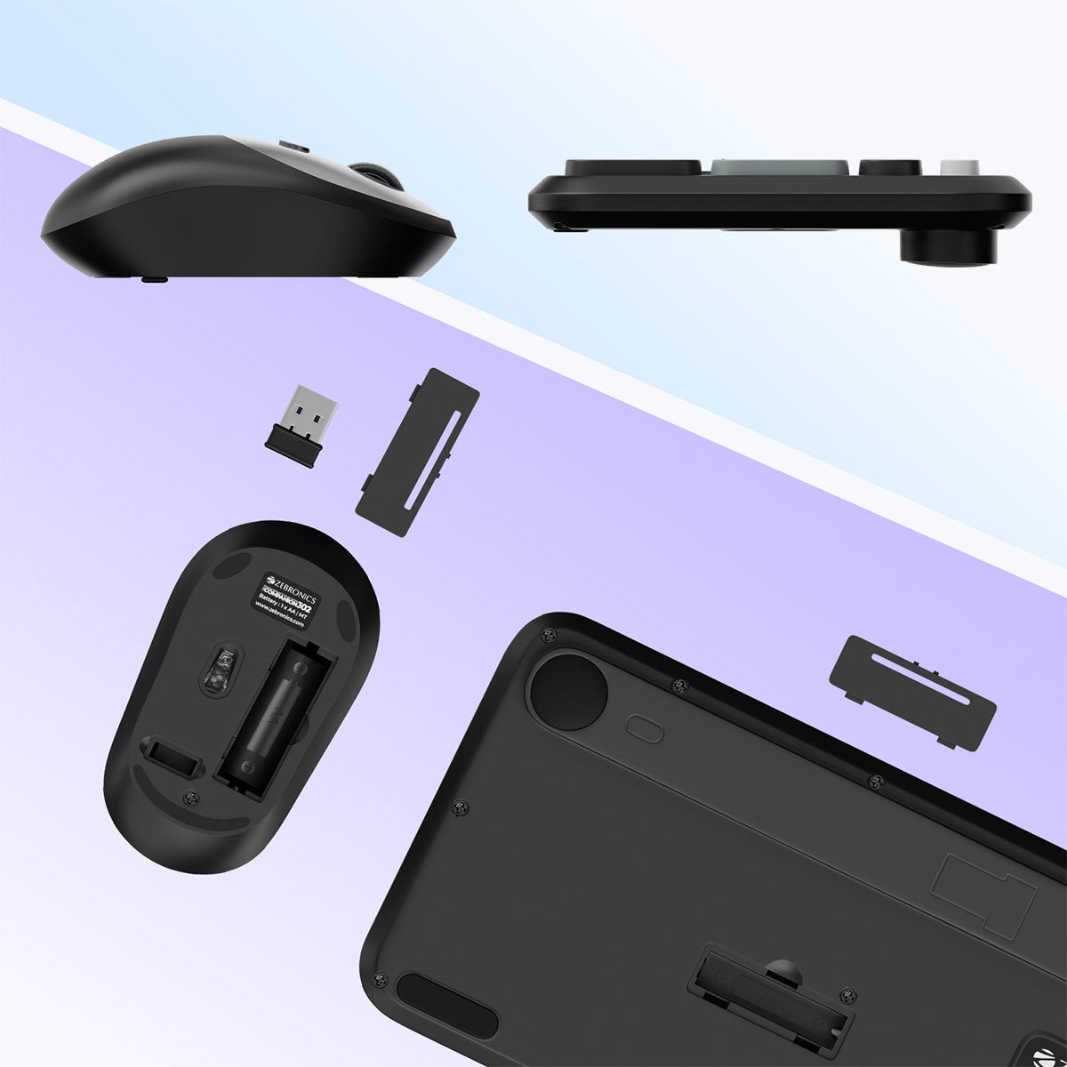 Zebronics - Zeb Companion 302 - Keyboard & Mouse Combo