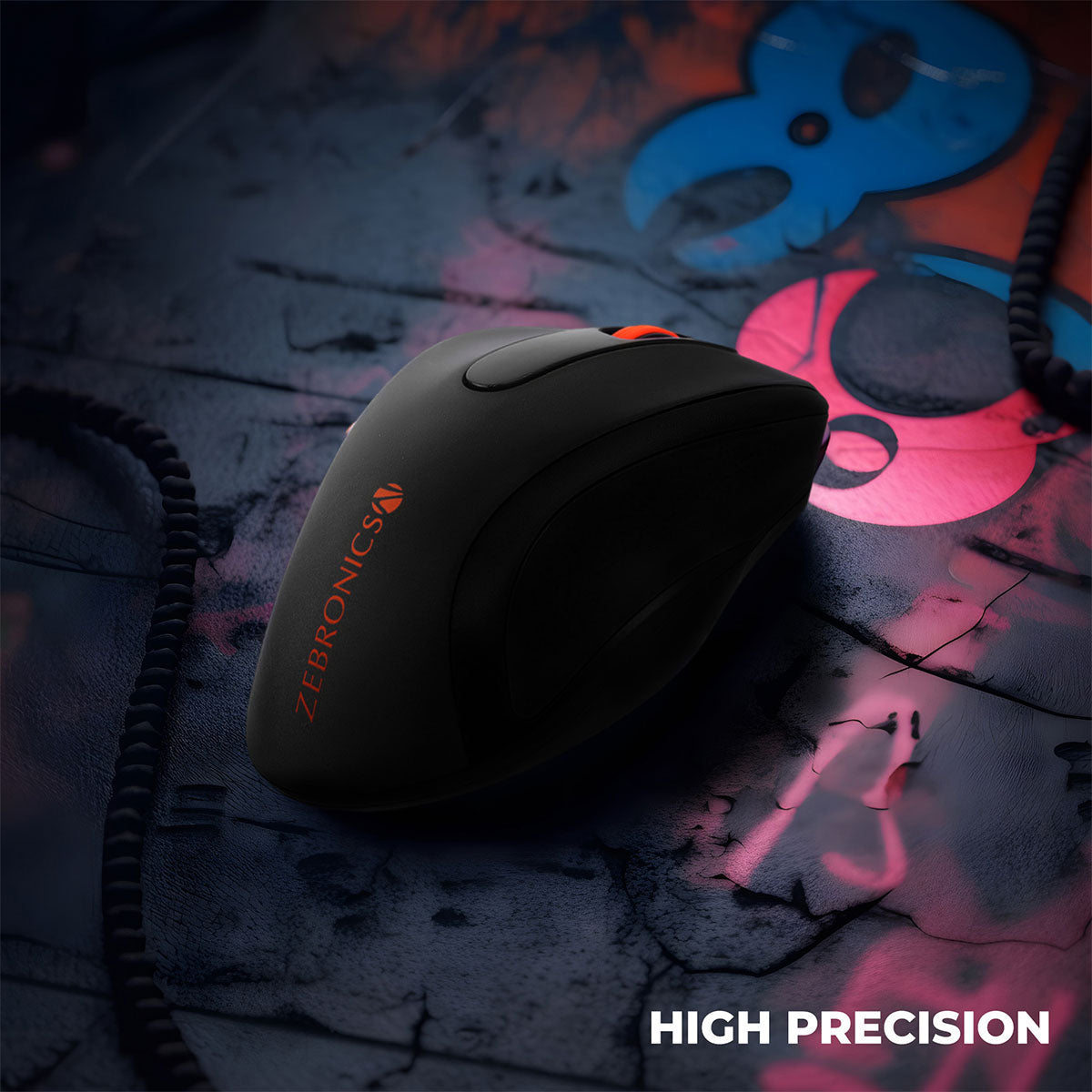 Zeb-Curve - Wireless Mouse - Zebronics