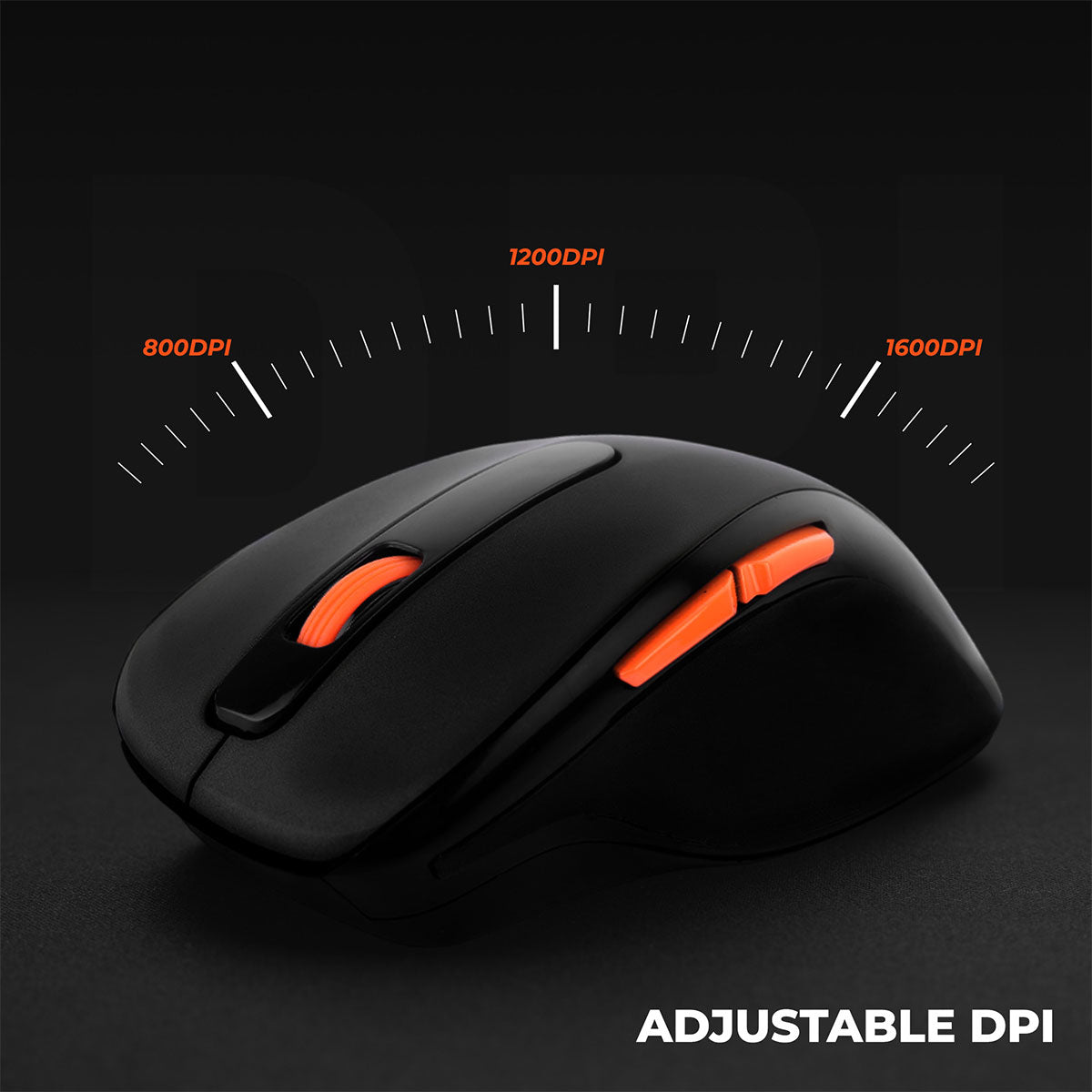 Zeb-Curve - Wireless Mouse - Zebronics