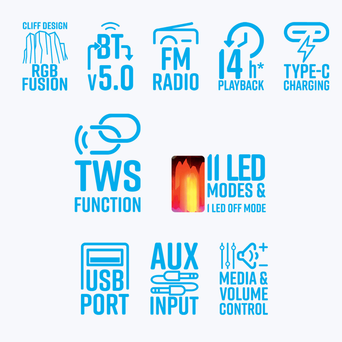 Zeb-Dawn 10 - Wireless Speaker - Zebronics