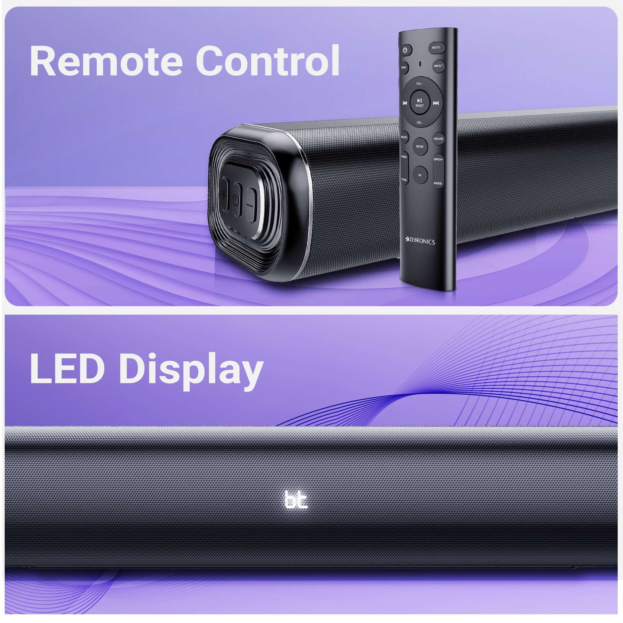 Zeb-Juke Bar 4000 - Soundbar - Zebronics