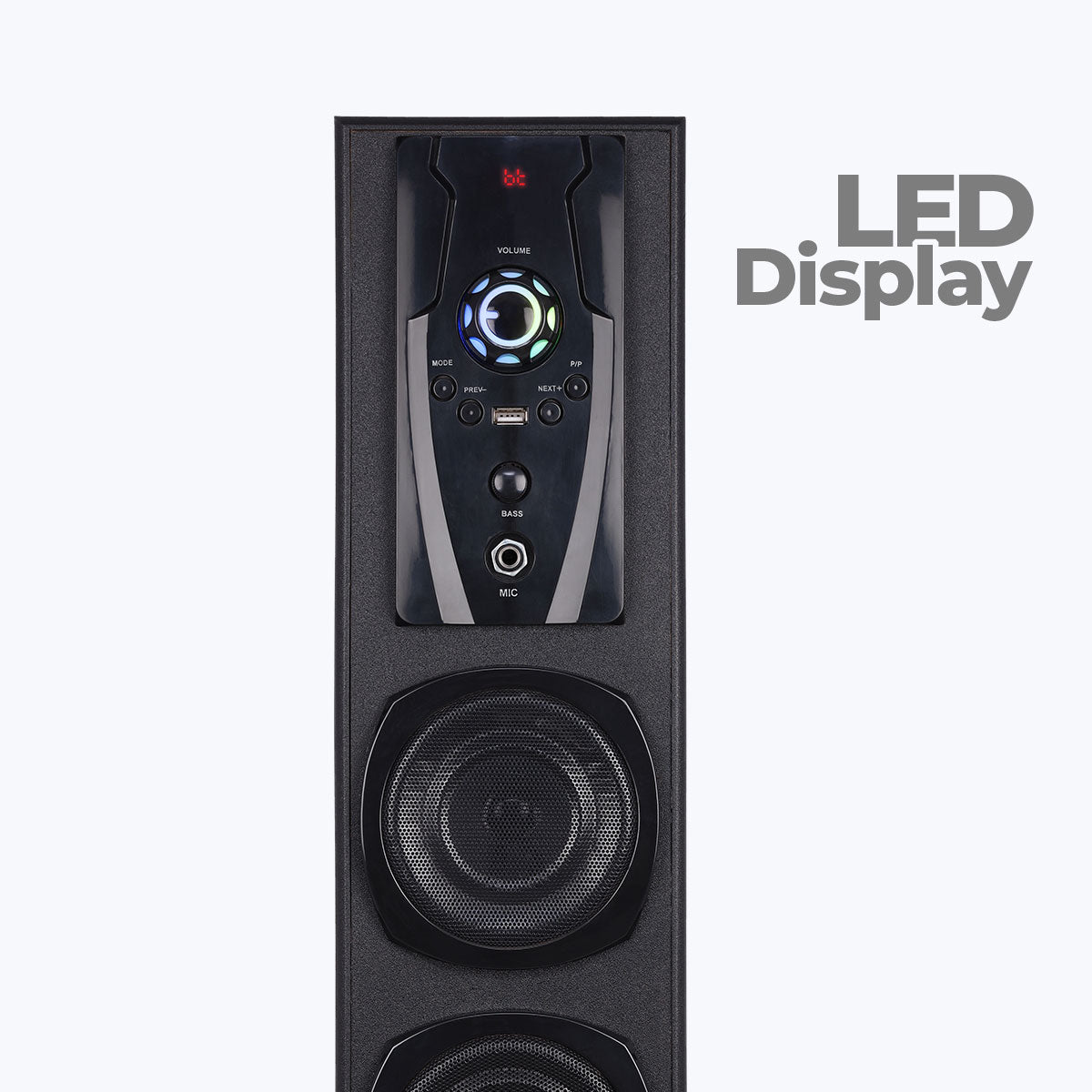 Zeb-Legend - Tower Speaker - Zebronics - LED display