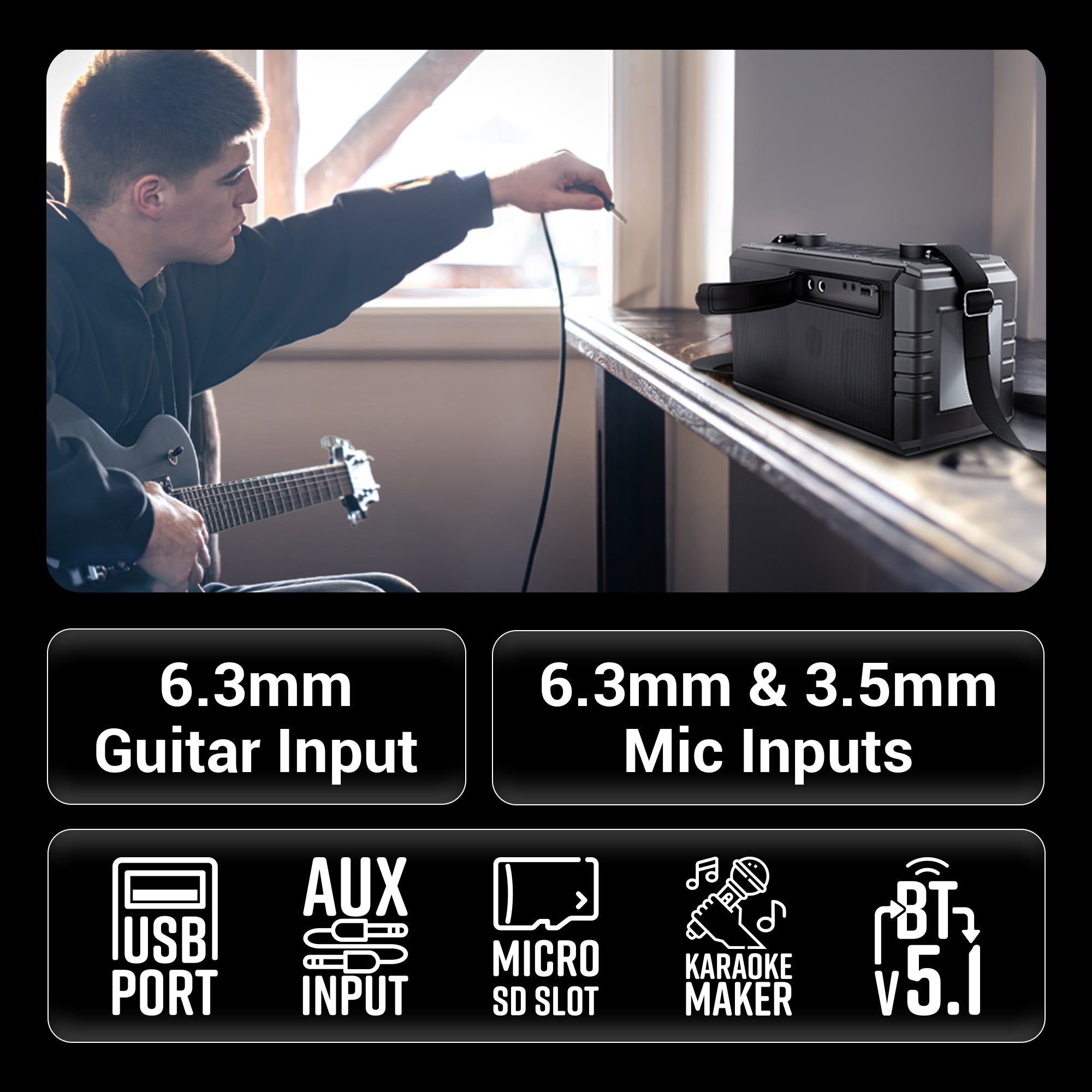 Zeb-Music bomb 2 - Wireless Speaker - Zebronics