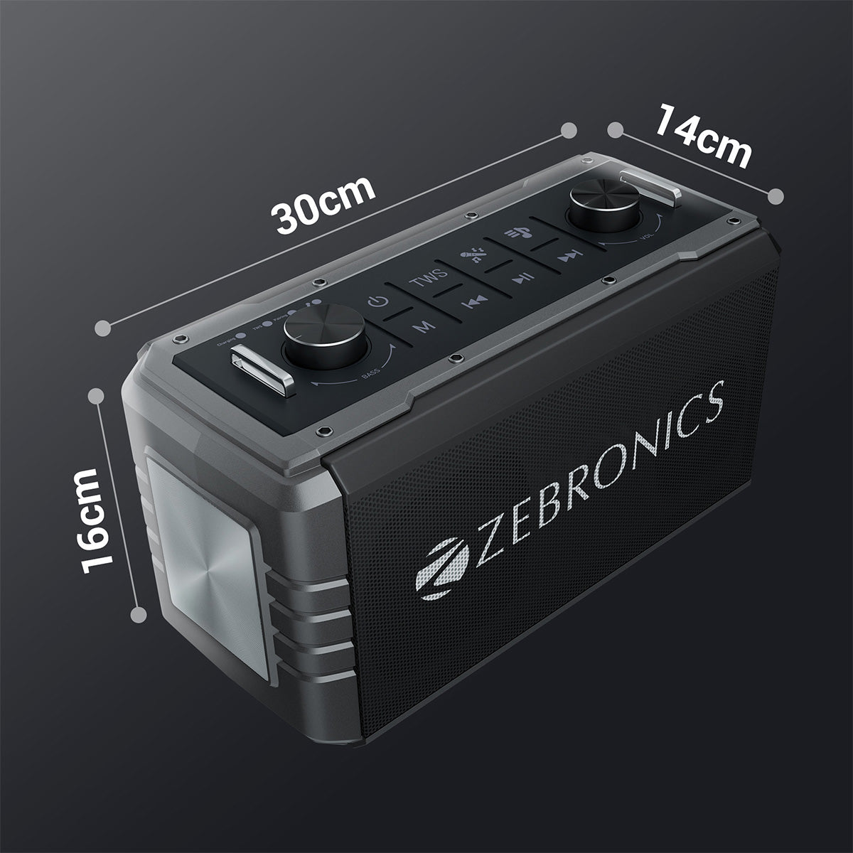 Zeb-Music bomb 2 - Wireless Speaker - Zebronics