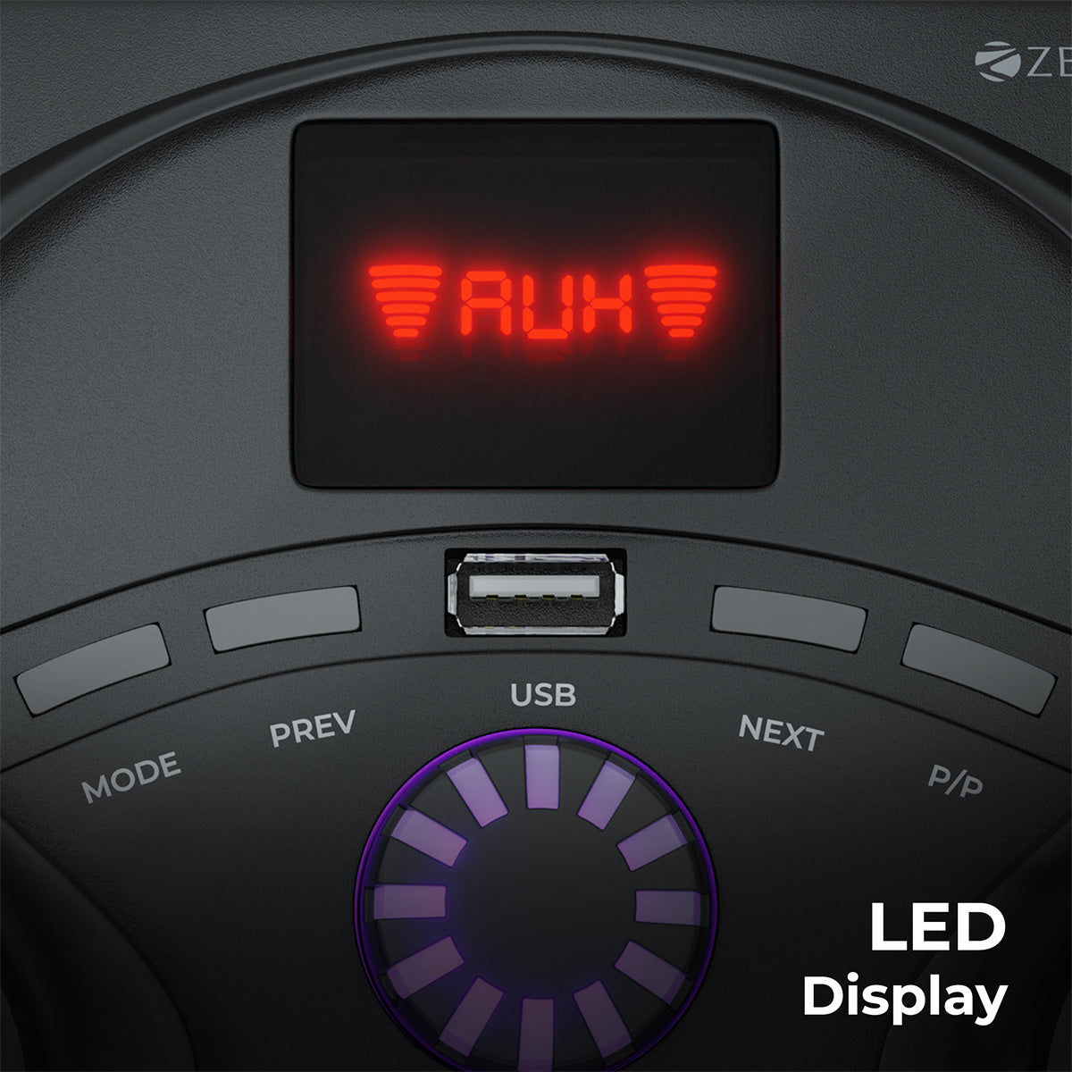 Zeb-Omega - 7.1 Speaker - Zebronics - LED display