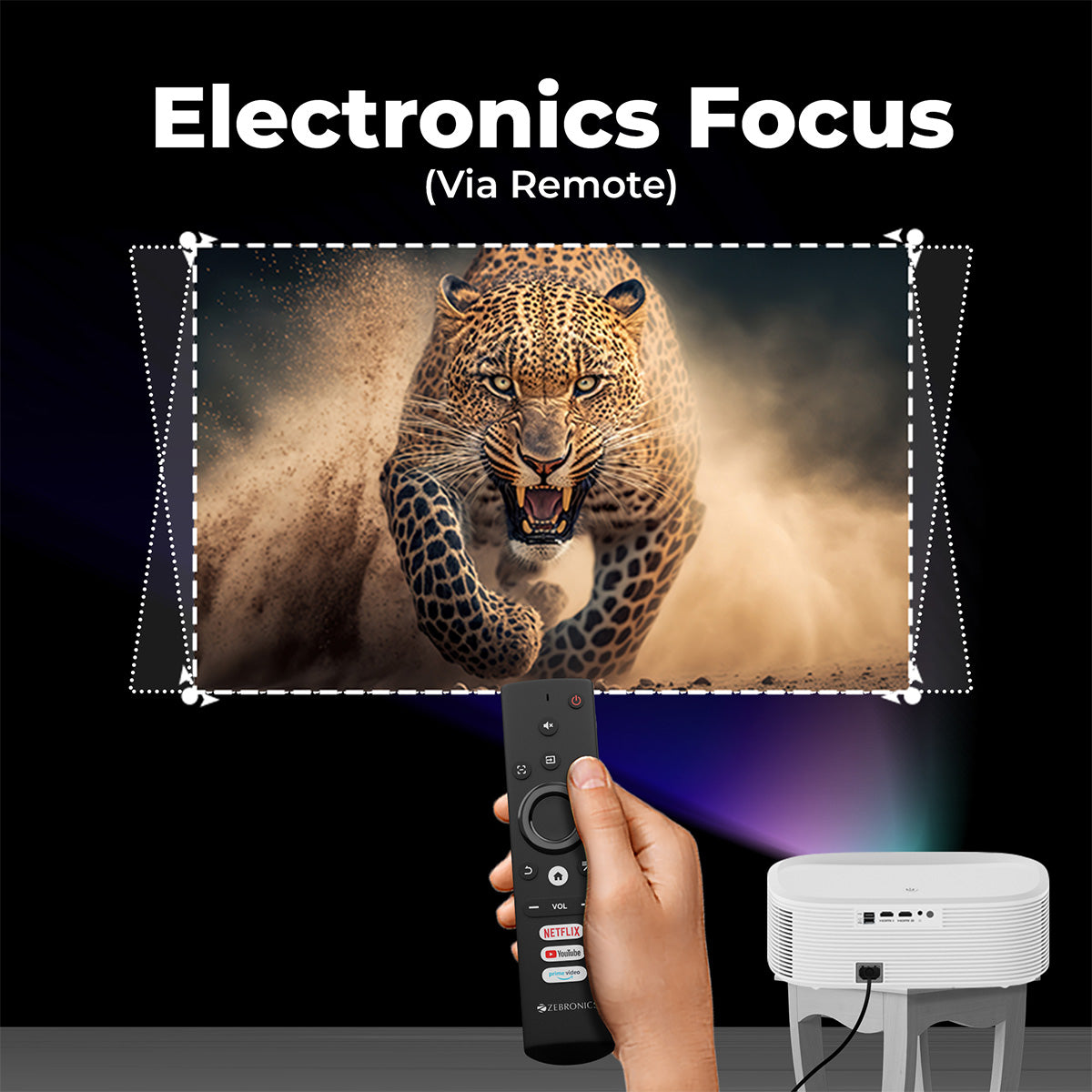 Zebronics - Zeb Pixaplay 28 - LED Projector