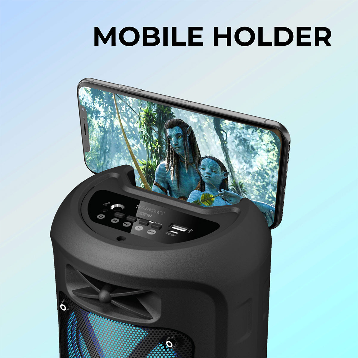 Zeb-Sound Feast 90 - Portable Speaker - Zebronics