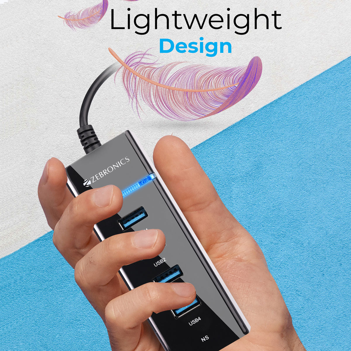 ZEB-300HB - USB Hub- Zebronics