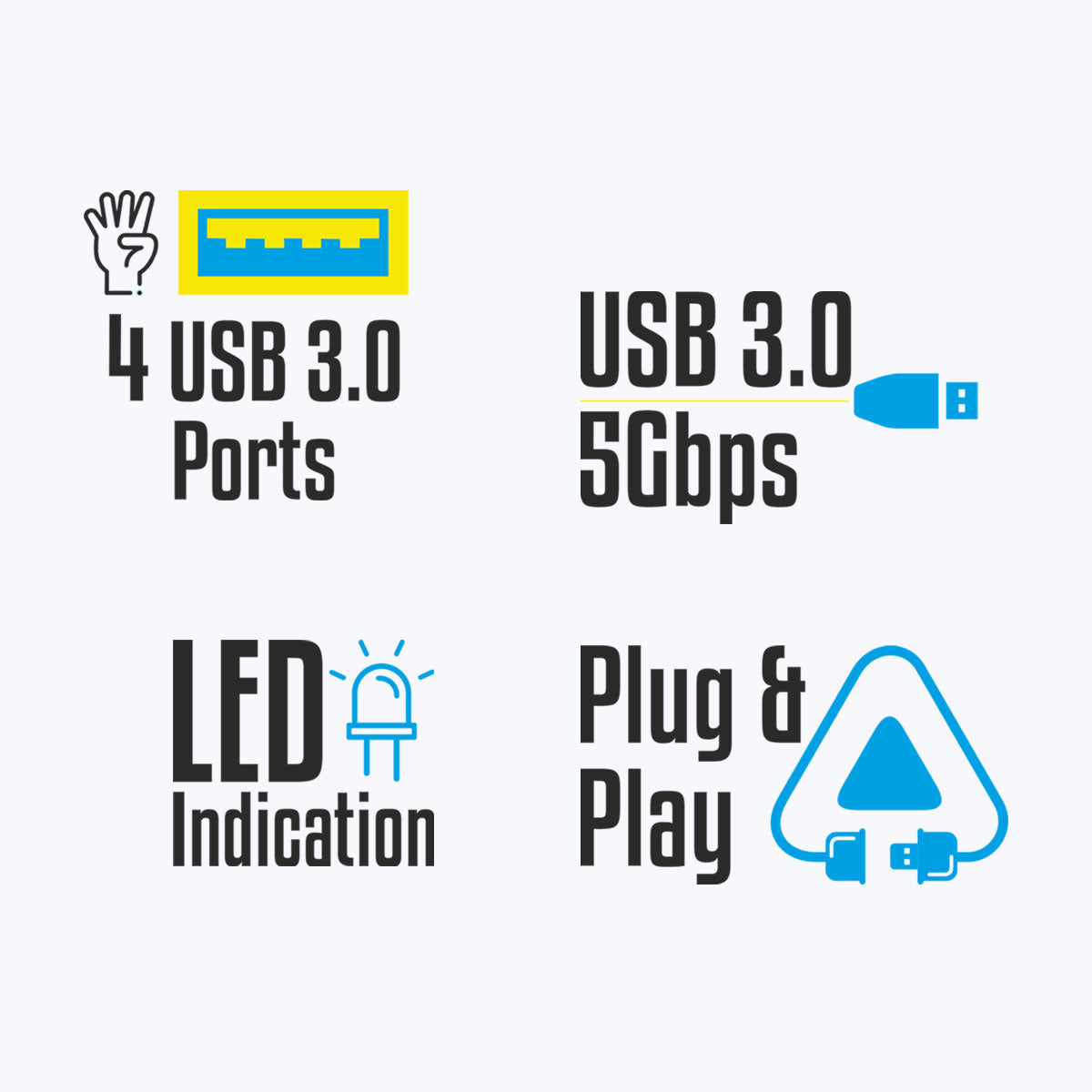 ZEB-300HB - USB Hub- Zebronics