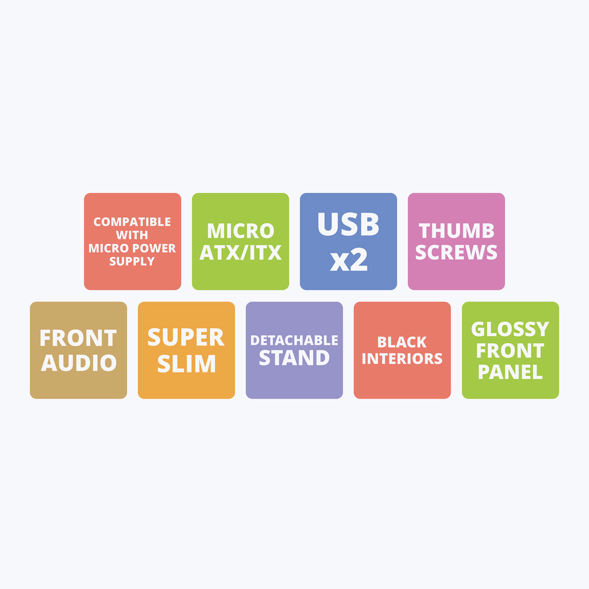 Zeb-560B - Slim Cabinet - Zebronics