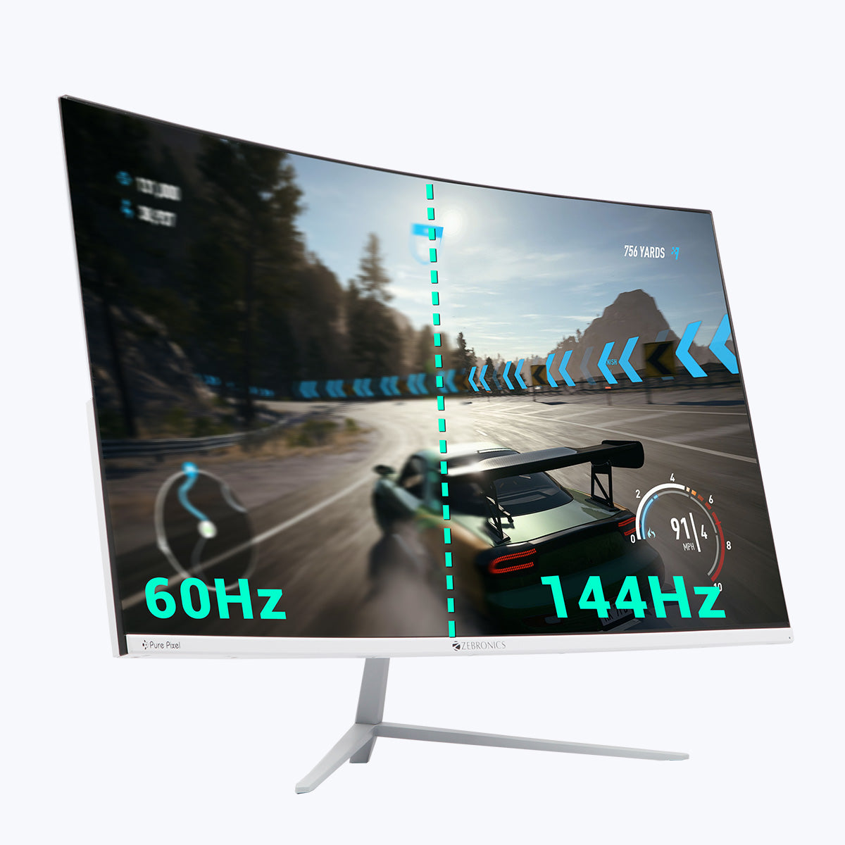 Zeb-AC32FHD LED - Curved LED Monitor - Zebronics
