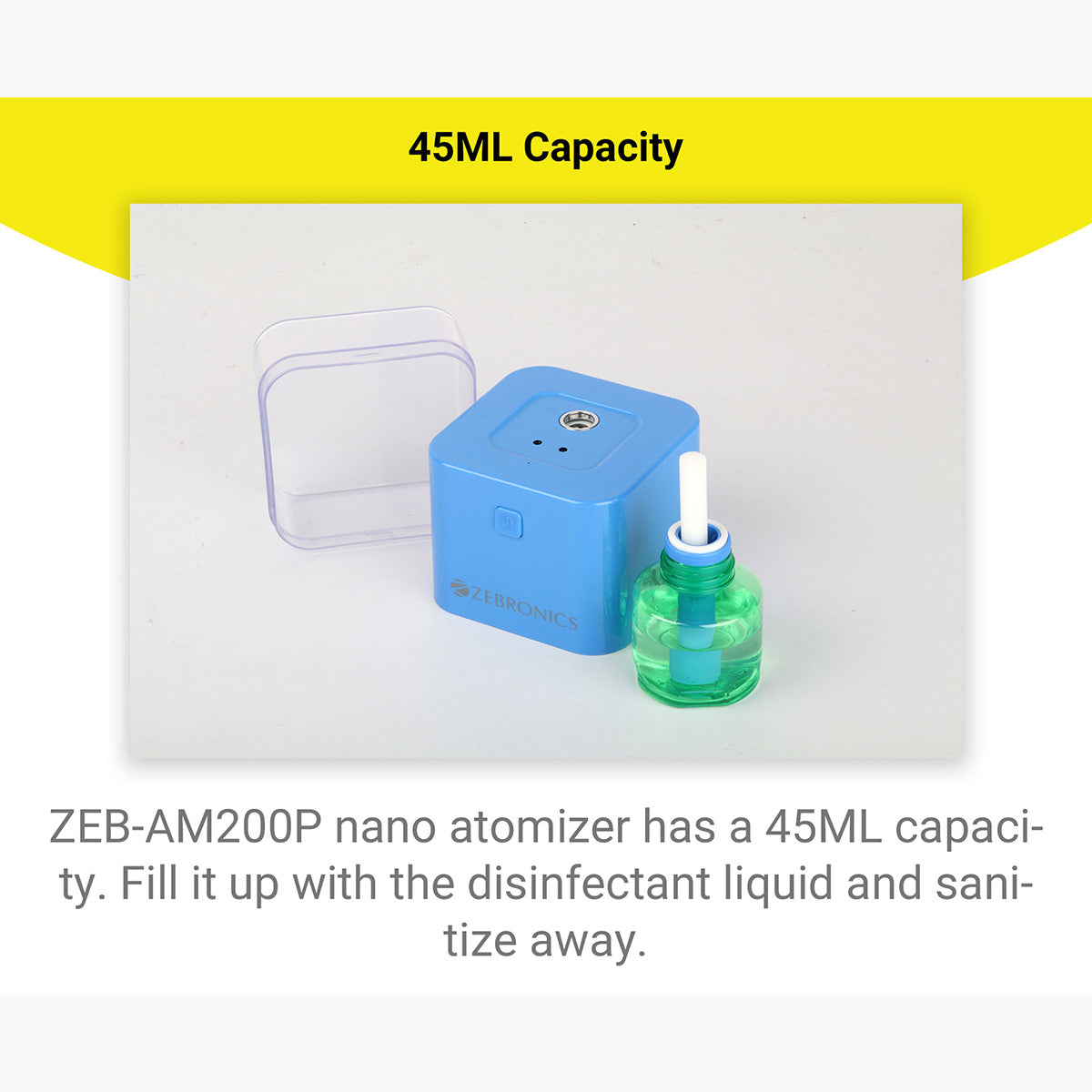 Zeb-AM200P - Portable Multi-purpose Atomizer - Zebronics