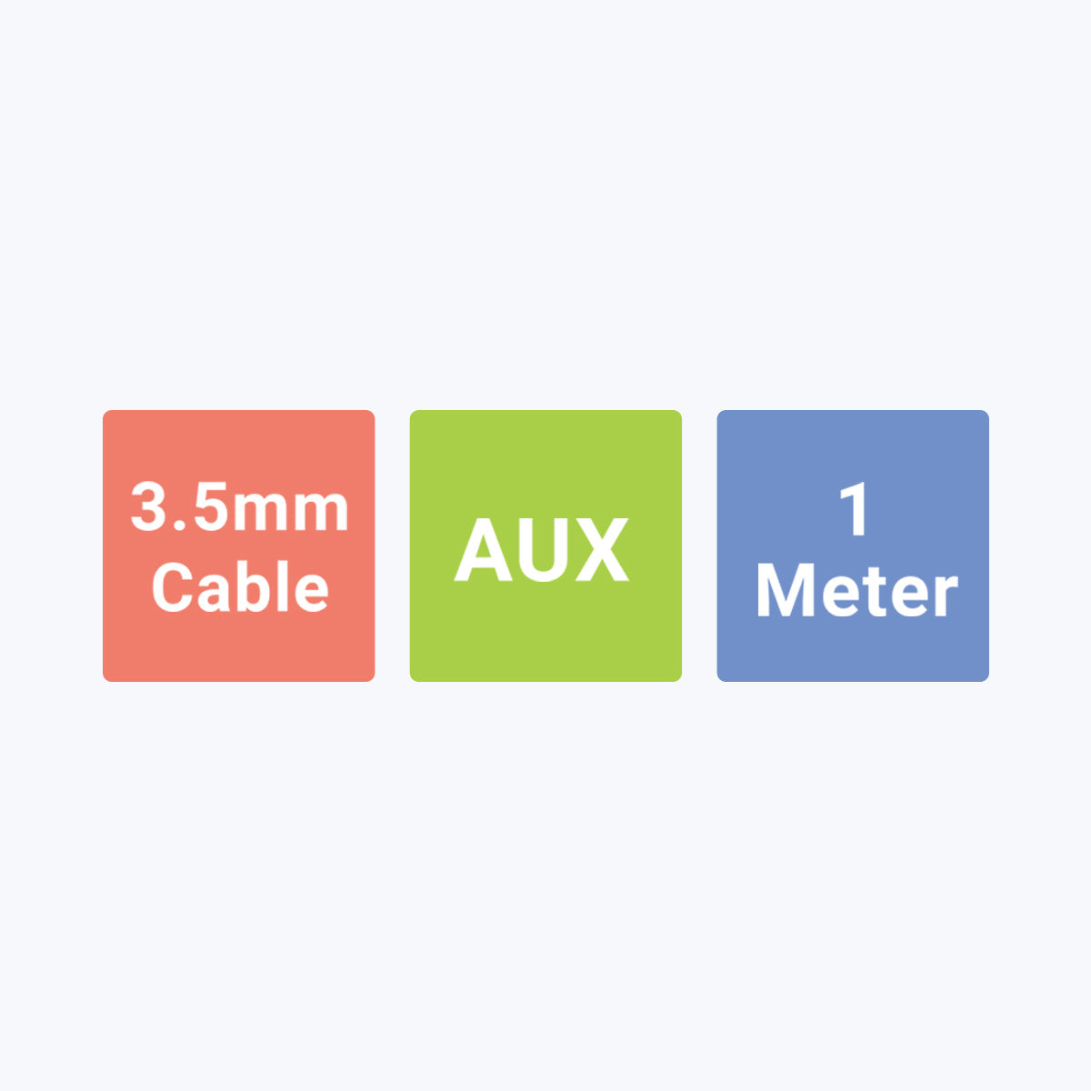 Zeb-ASC100 - AUX Cable - Zebronics