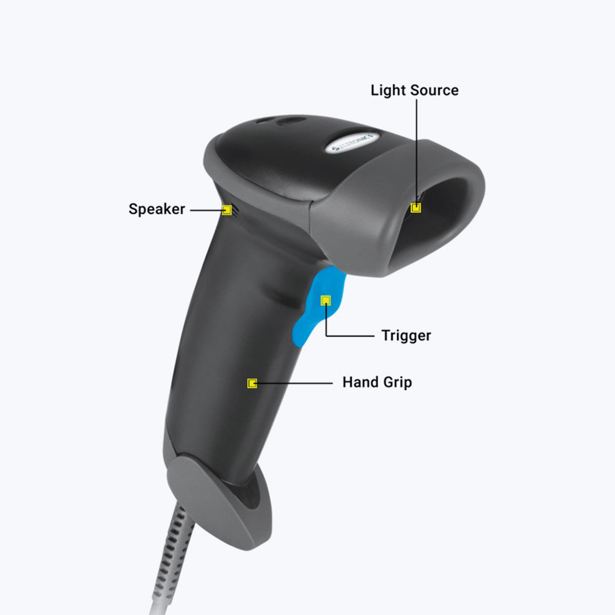 Zeb-BS1H1000 - Barcode Scanner - Zebronics