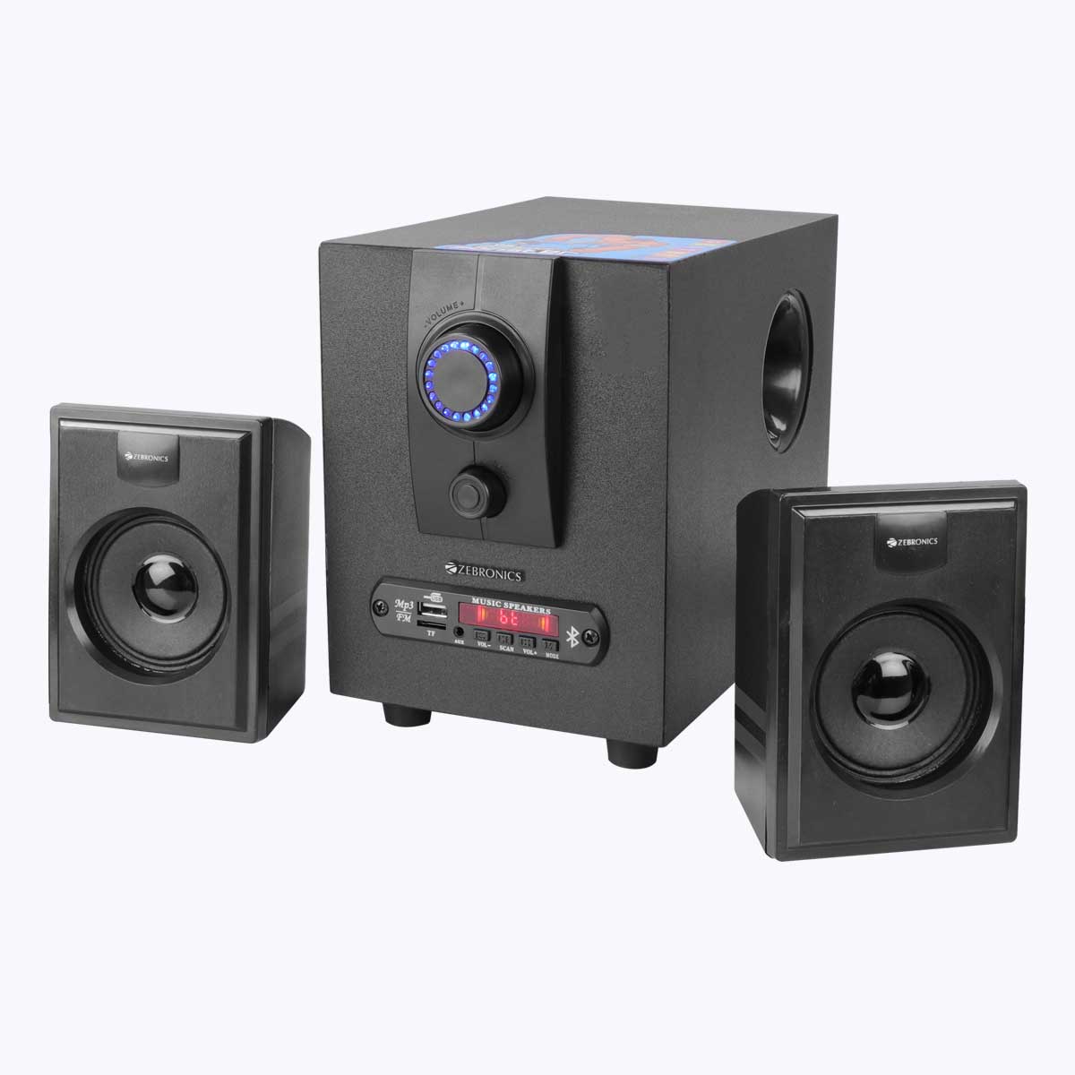 Zeb-BT2121RUCF - 2.1 Speaker - Zebronics