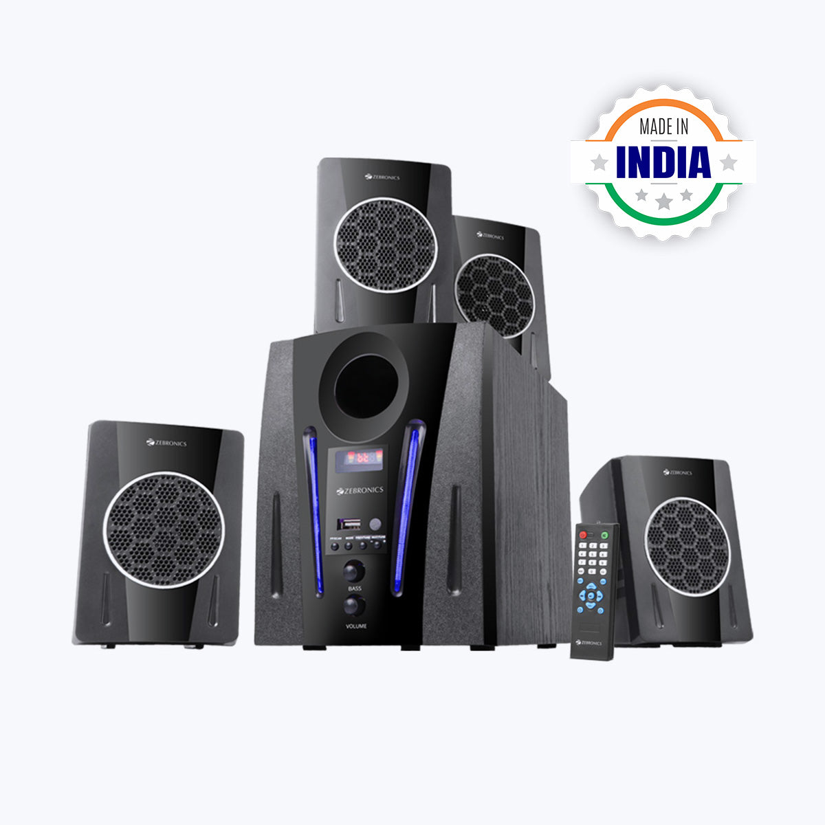 Zeb-BT2750RUF - 4.1 Speaker - Zebronics