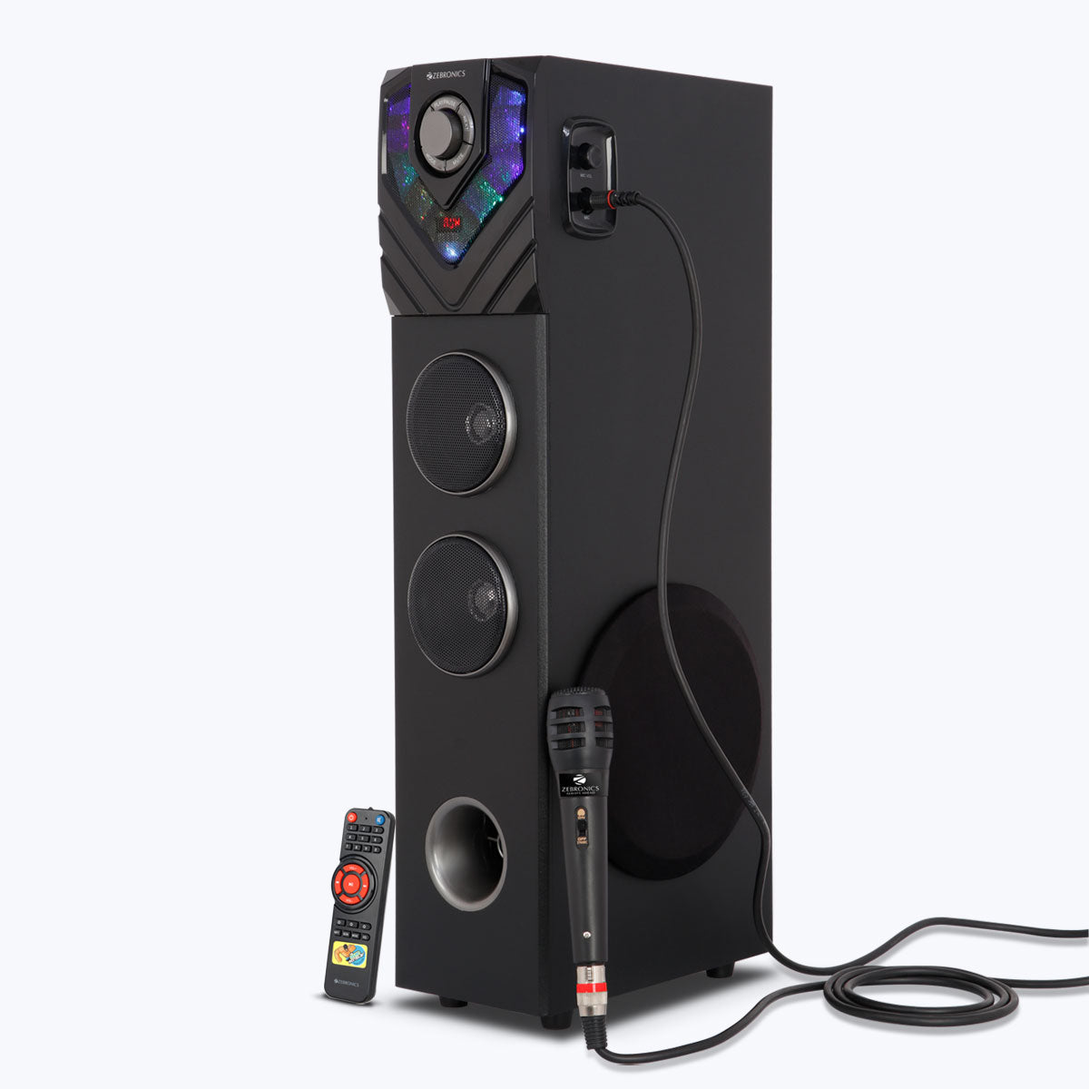 ZEB-BT606RUCF -  Tower speaker - Zebronics - Full Product left side view
