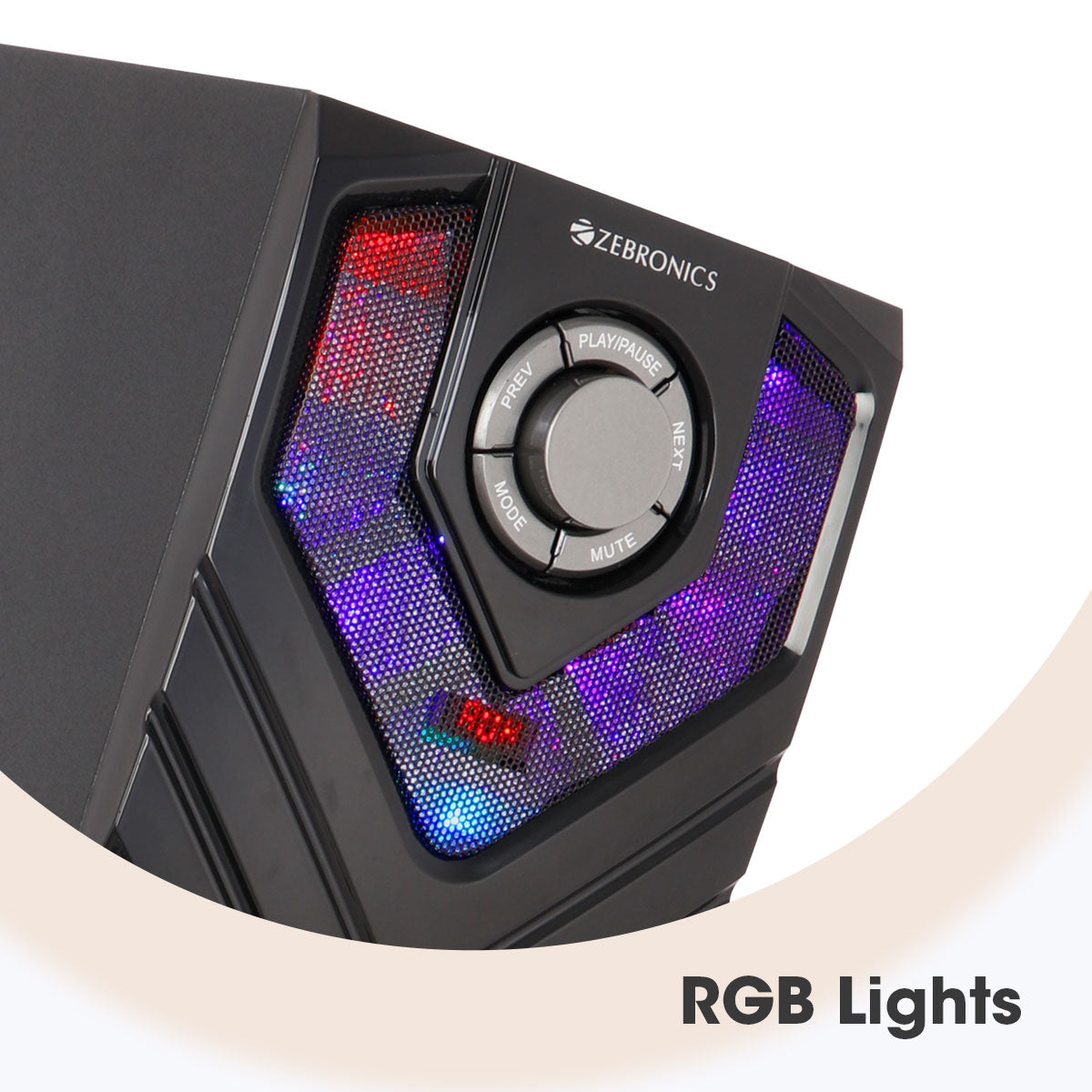 ZEB-BT606RUCF -  Tower speaker - Zebronics - RGB lights