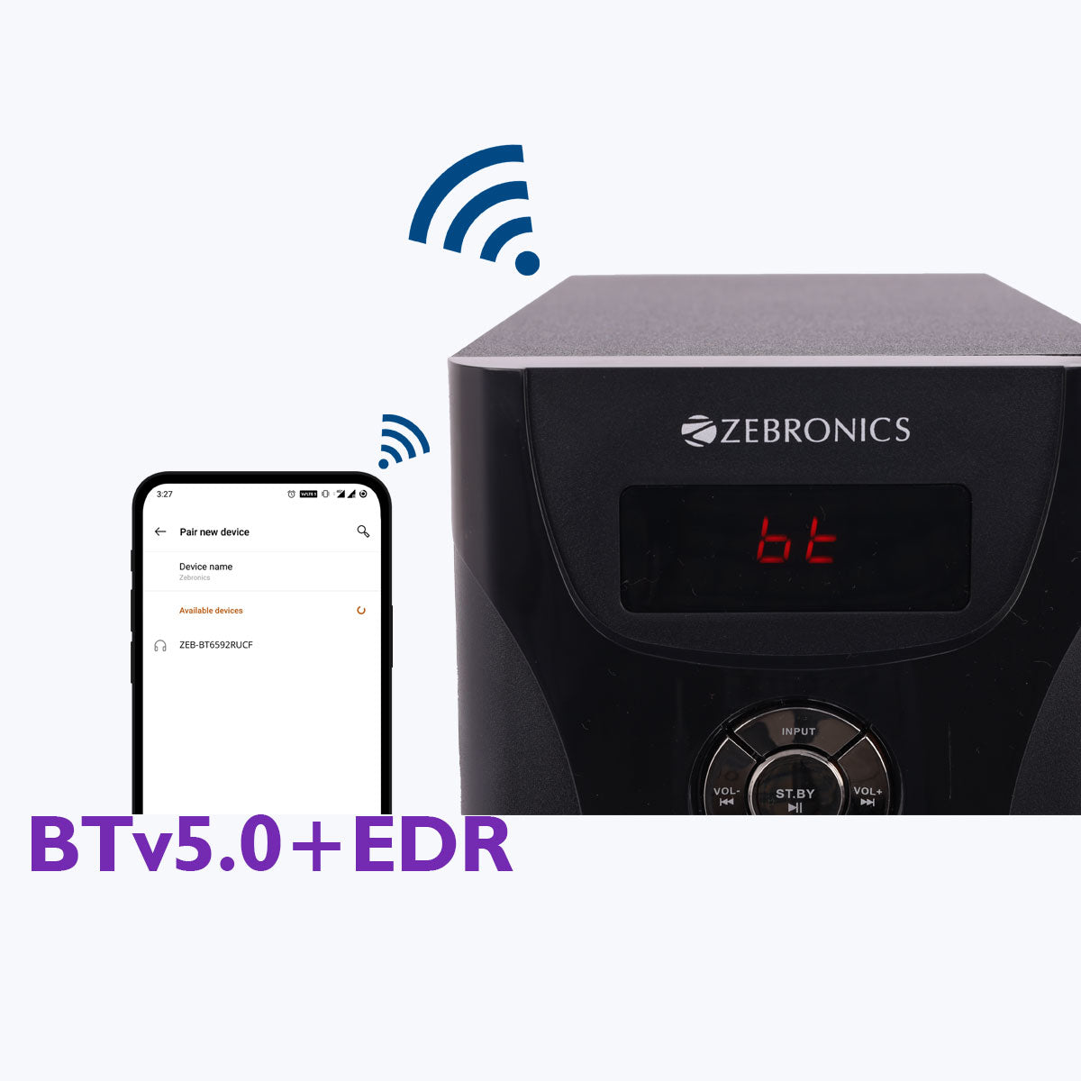 ZEB-BT6592RUCF - 5.1 Speaker - Zebronics