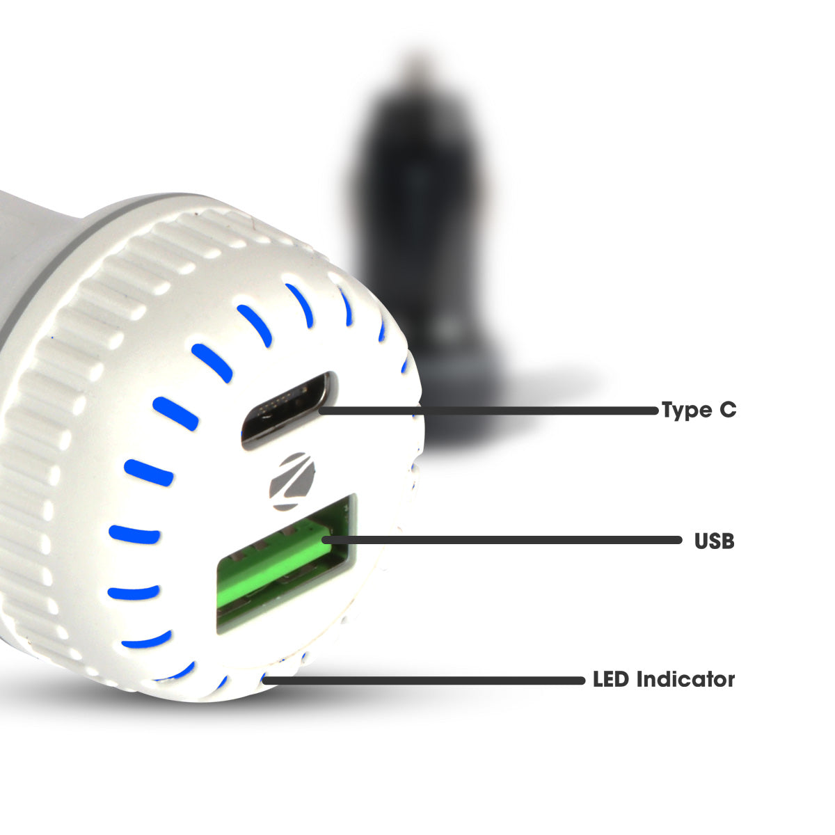 Zeb-CC5236Q - Car Charger - Zebronics